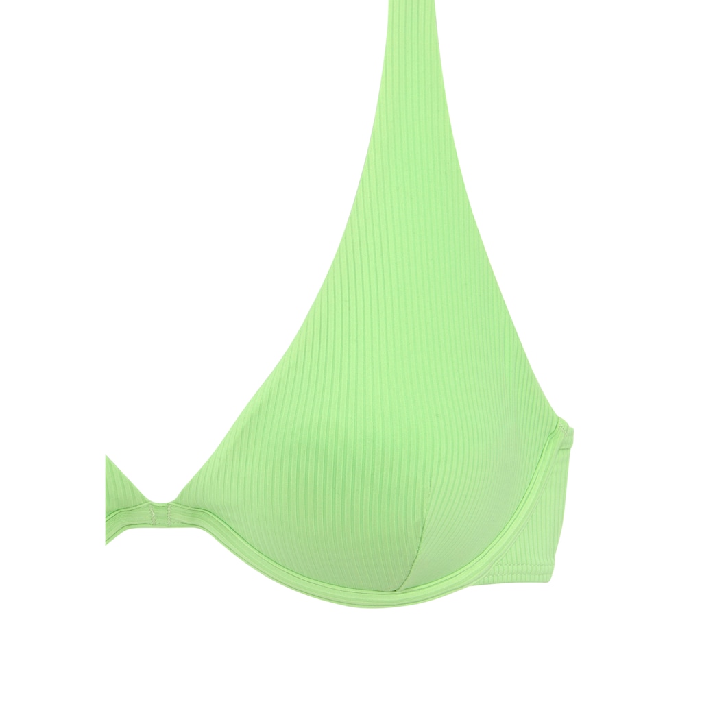 Venice Beach Bügel-Bikini-Top »Lucky«, aus gerippter Strukturware