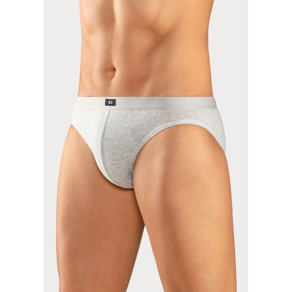 H.I.S Slip, (Packung, 3 St.), mit H.I.S Logo vorn