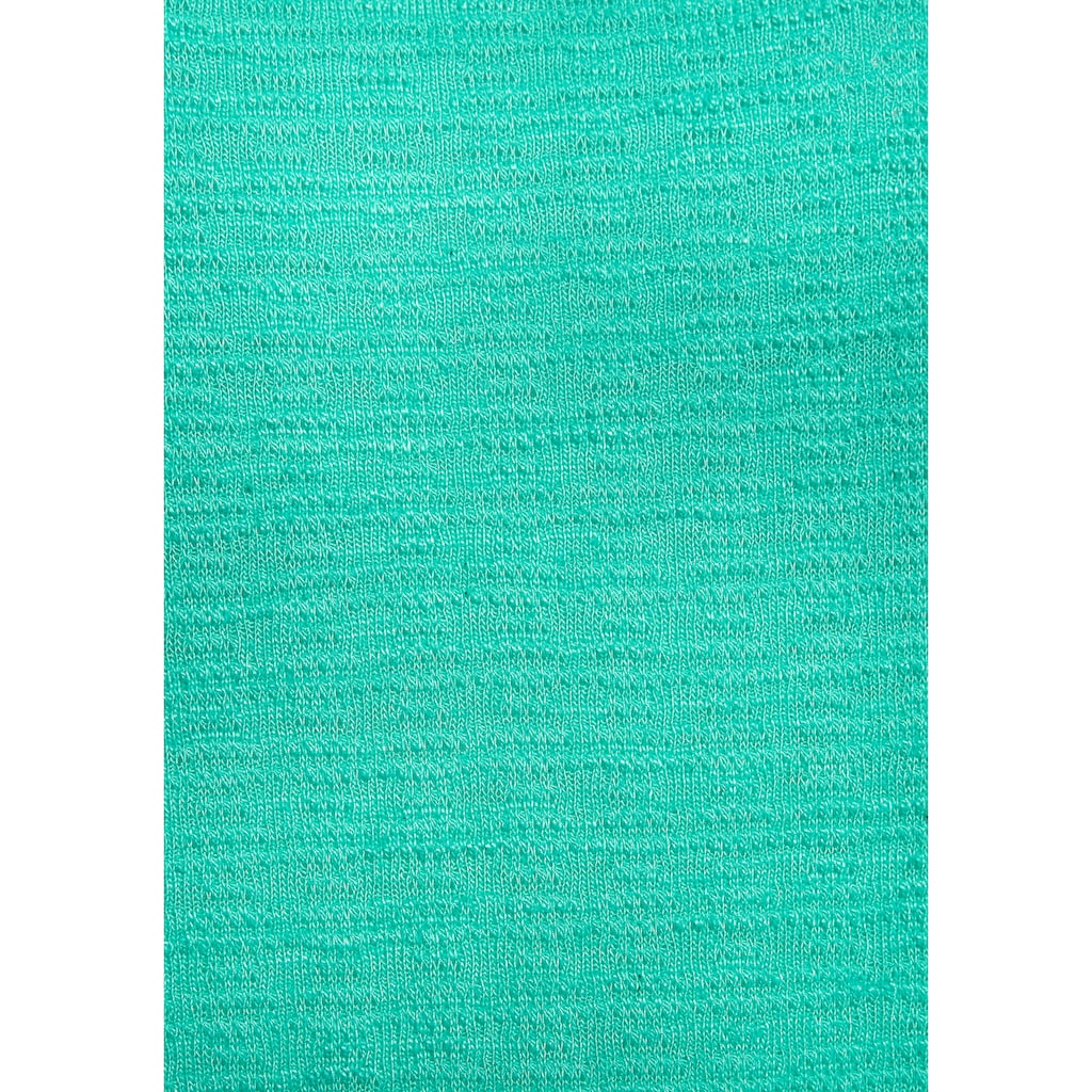 Vivance Langarmshirt »mit modischer Struktur«, aus bügelfreier Qualität mit Baumwolle
