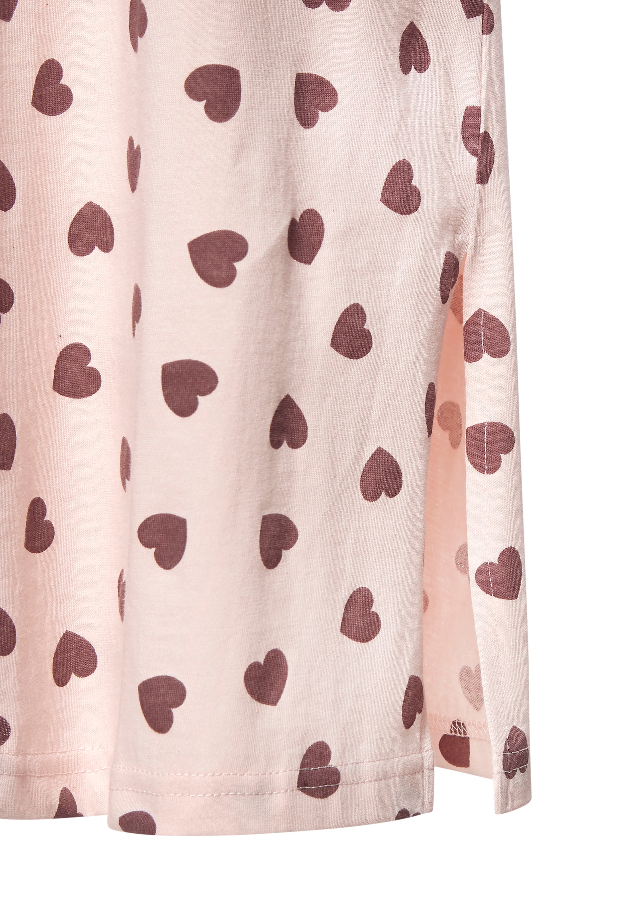 Vivance Dreams Chemise de nuit 1-teilig,  mit süssem Herzmuster