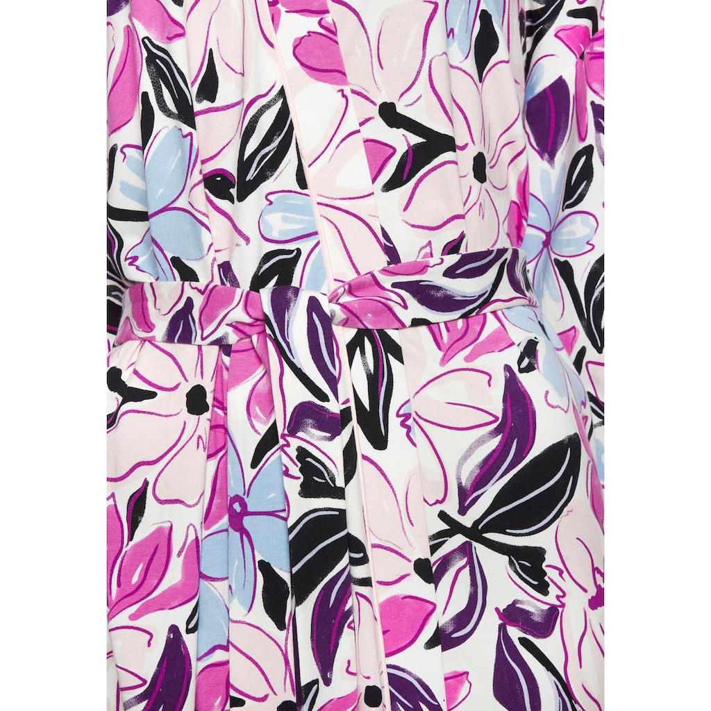 LASCANA Kimono, mit schönem Alloverdruck