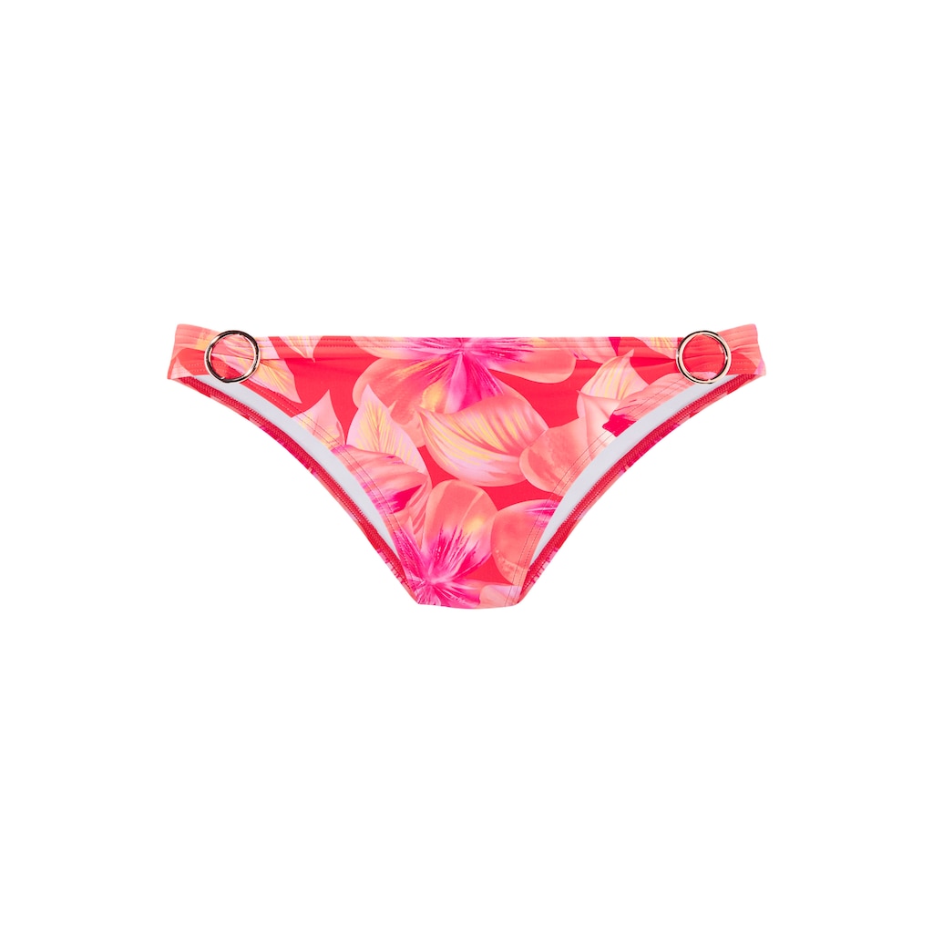 s.Oliver Bikini-Hose »Jayce«, mit hübschen Zierringen