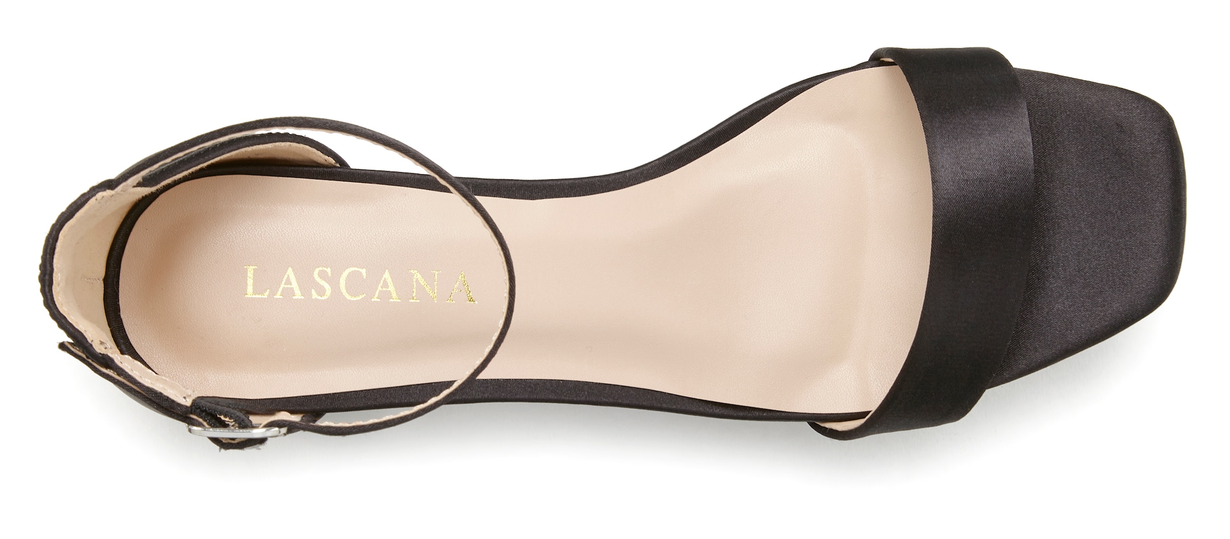 LASCANA Sandalette »Sommerschuh«, mit Blockabsatz, Sandale, Sommerschuh VEGAN