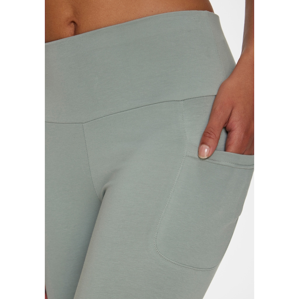 LASCANA ACTIVE 3/4-Leggings, mit Handytasche, Loungewear