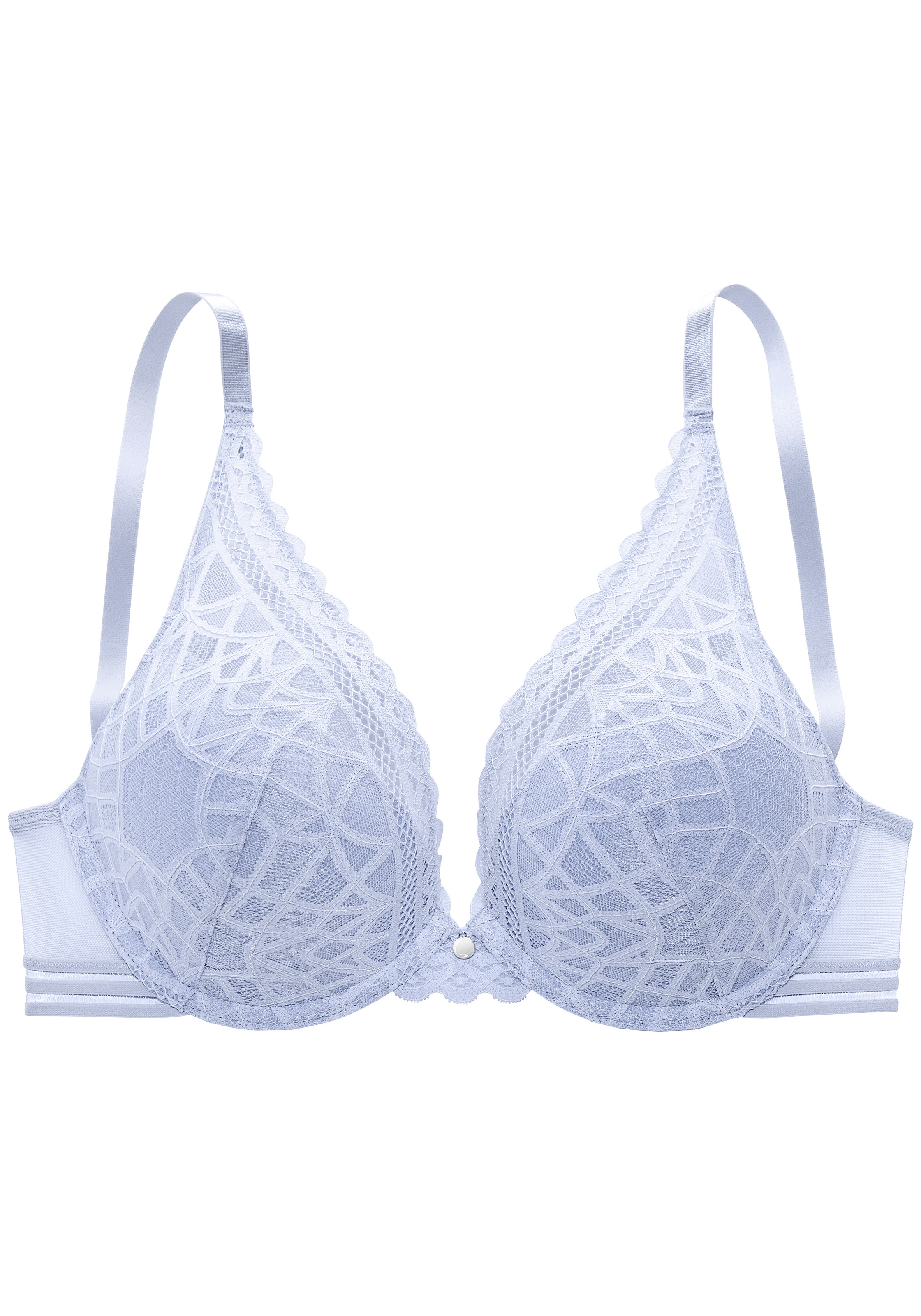s.Oliver Push-up-BH »Milene« im edlen High-Apex Look mit graphischer Jacquardspitze, sexy Dessous
