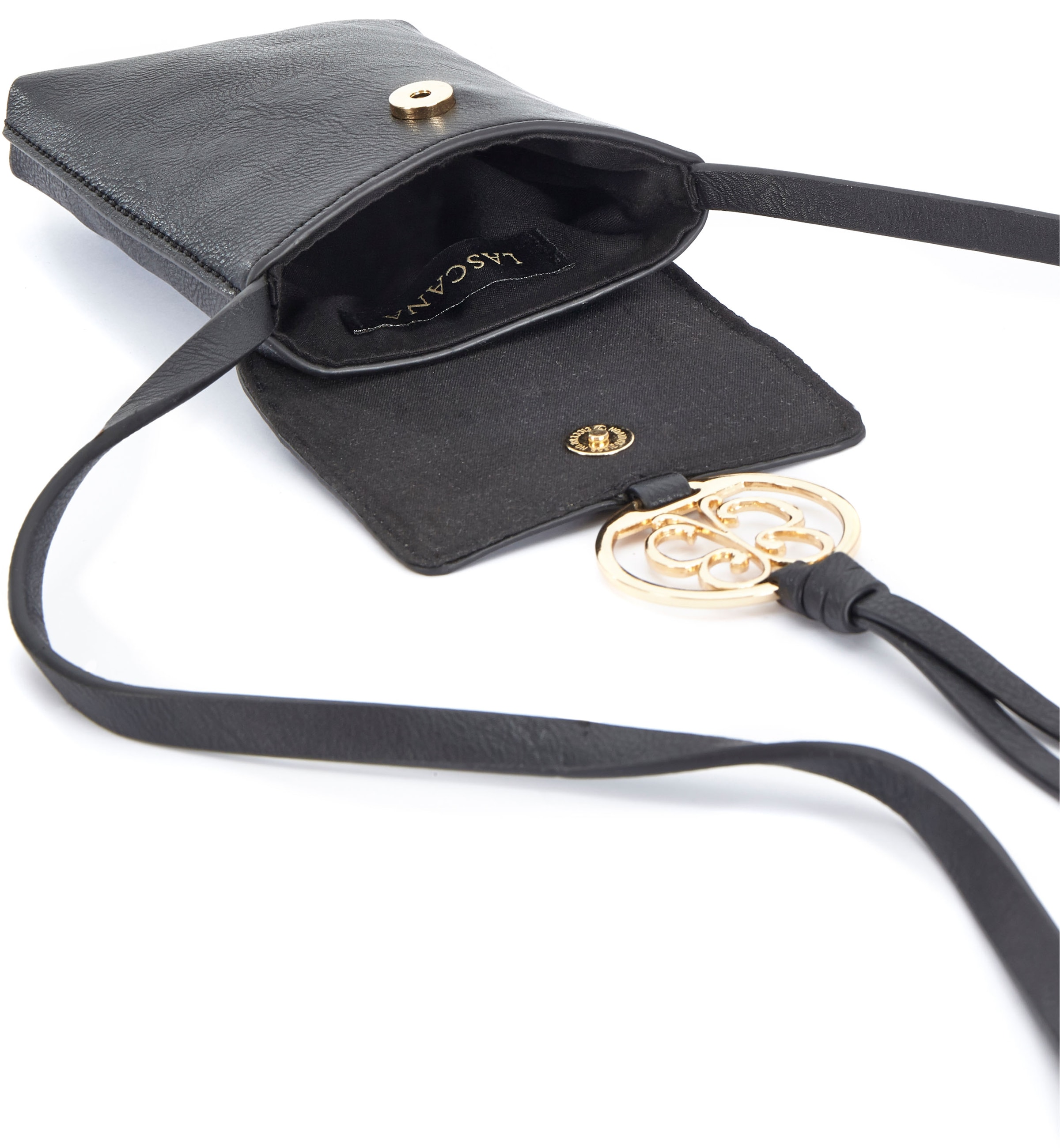 LASCANA Umhängetasche »Handytasche«, mit Zierschnalle, Minibag, Crossbody Bag VEGAN