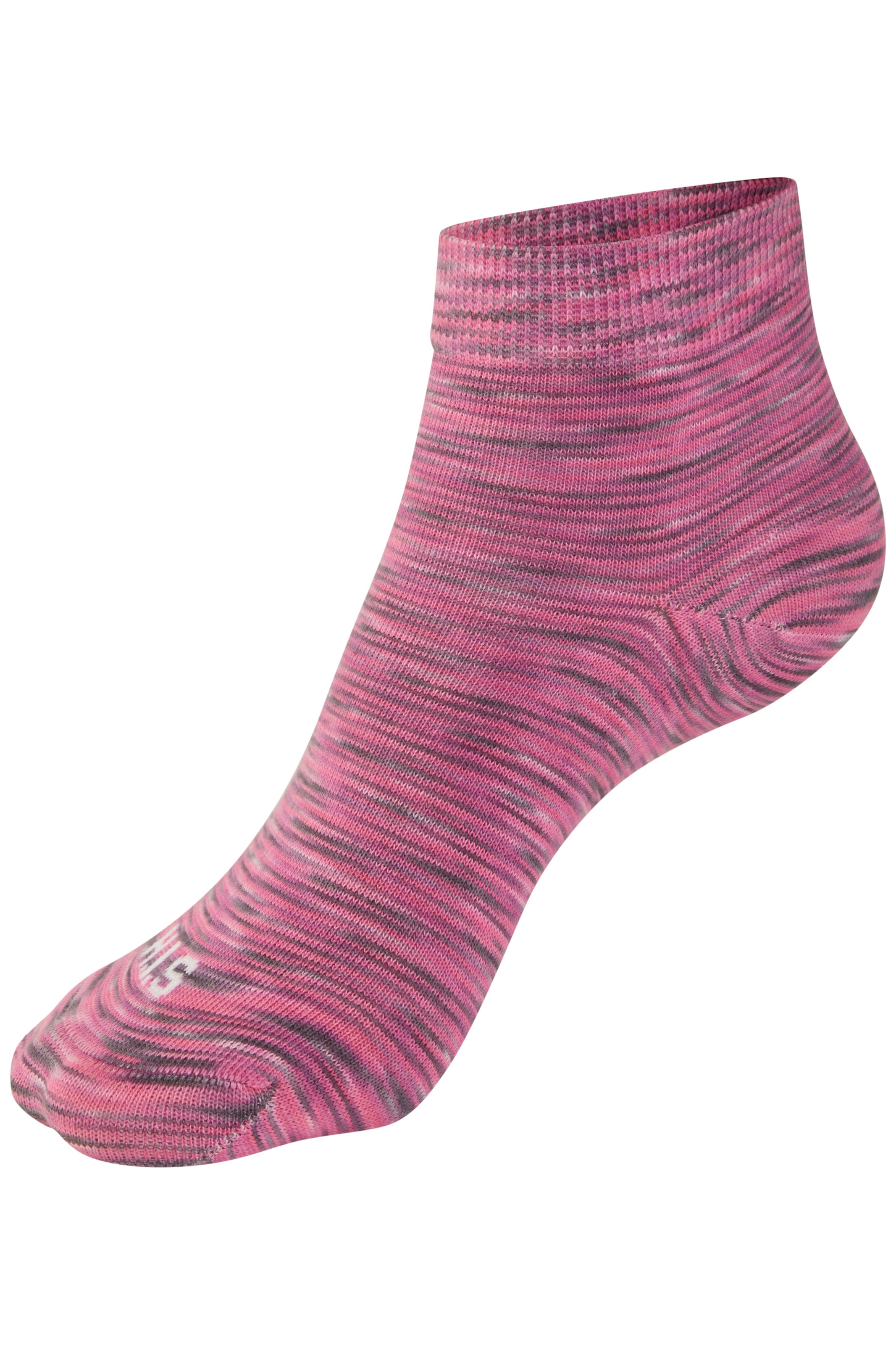 H.I.S Chaussettes courtes Packung, 6 Couple tlg. unifarben und meliert in einer Packung