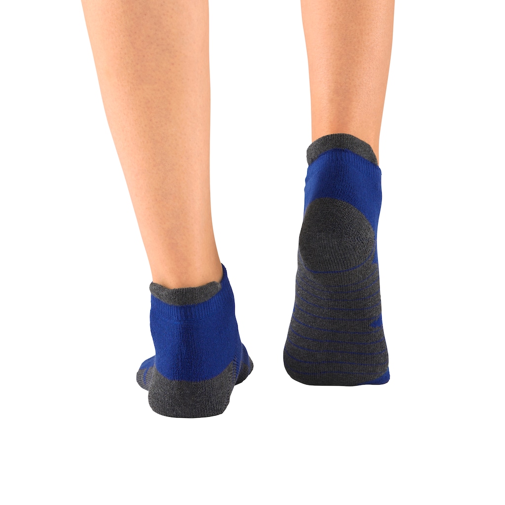 LASCANA ACTIVE Sneakersocken, (Packung, 6 Paar), mit weicher Frotteesohle
