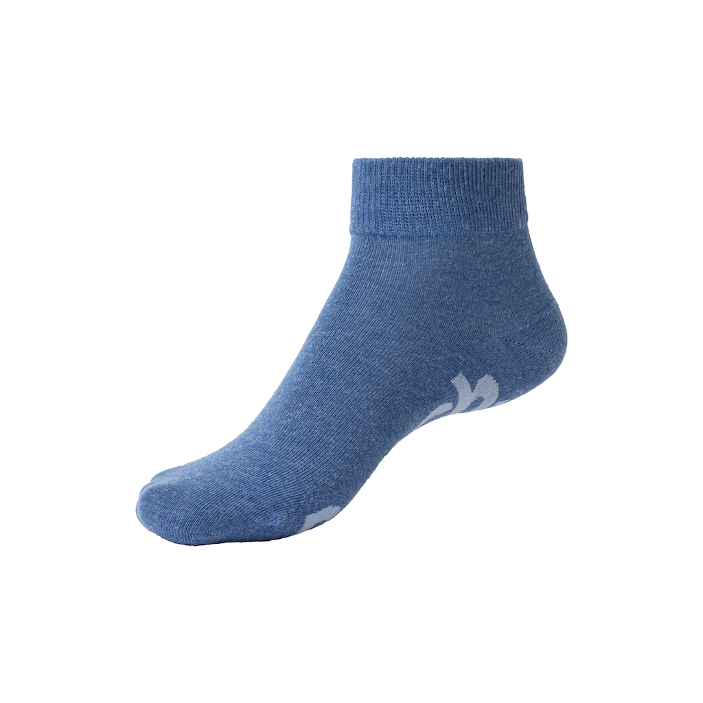 Bench. Kurzsocken, (Federtasche, 7 Paar), in ansprechendem Mäppchen mit Reissverschluss
