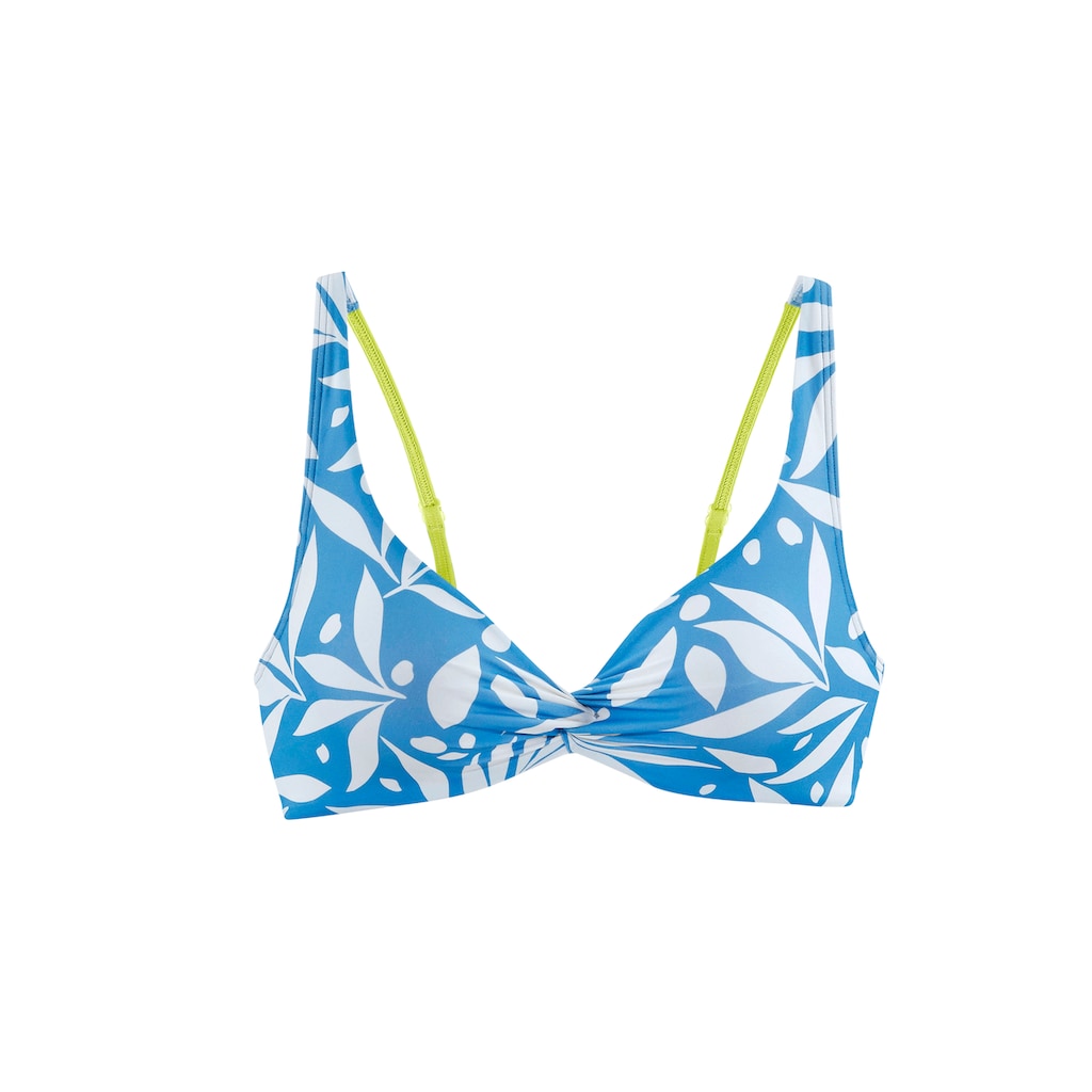 LASCANA ACTIVE Bügel-Bikini-Top »Lia«, mit Knotenoptik vorn