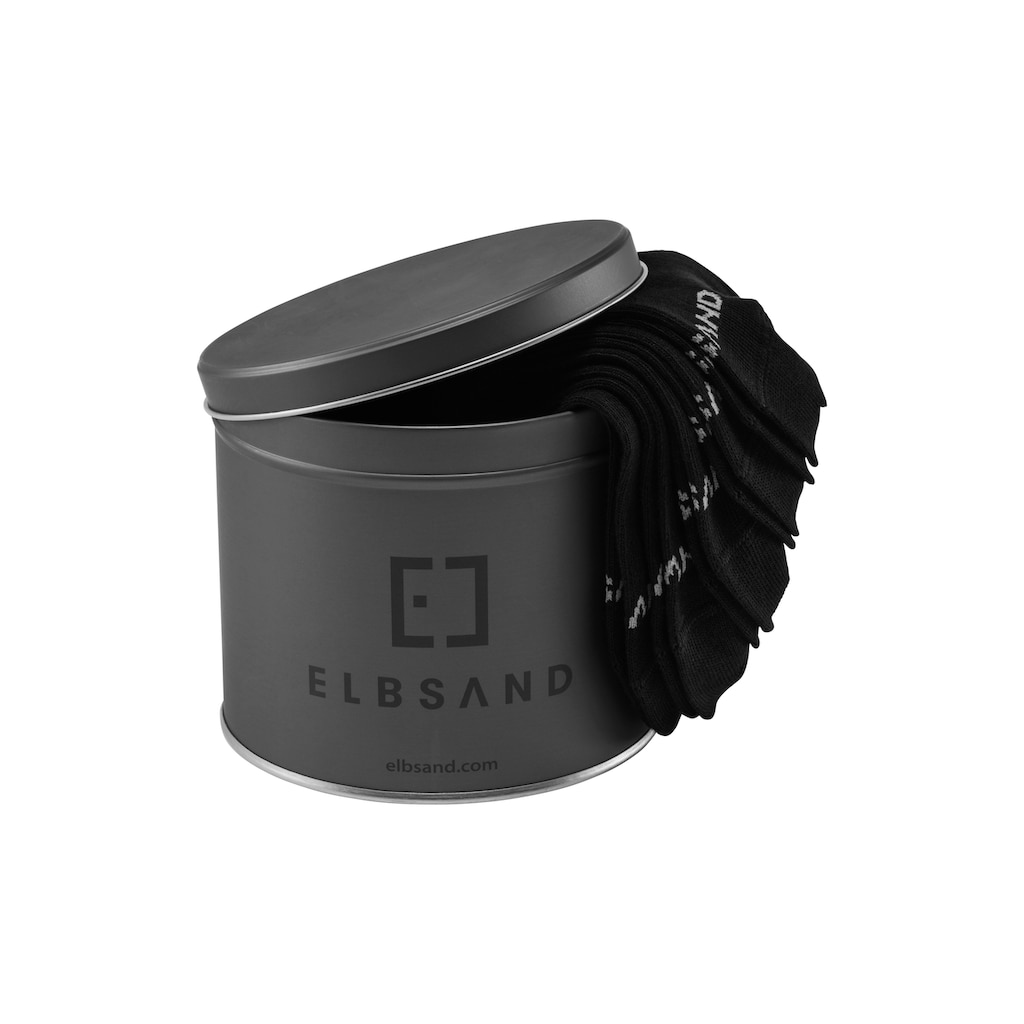 Elbsand Socken, (Dose, 5 Paar), verpackt in praktischer Metalldose