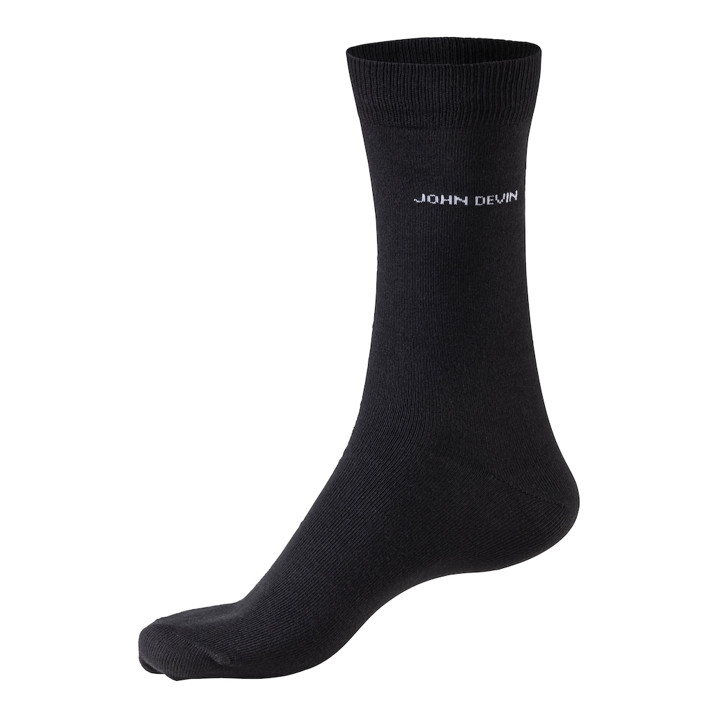 John Devin Basicsocken, (Packung, 7 Paar), für jeden Tag