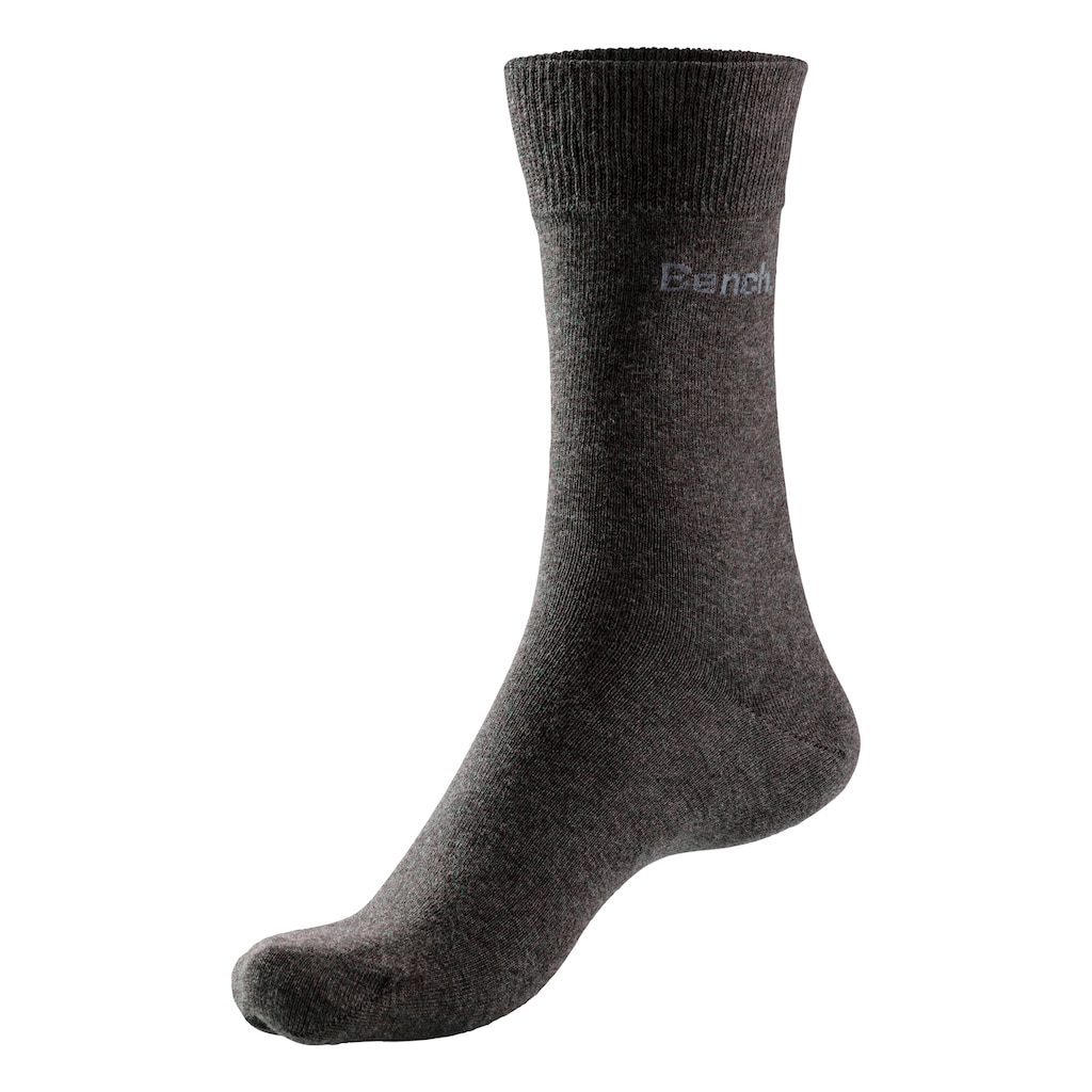 Bench. Basicsocken, (Packung, 4 Paar), in angenehm weicher Markenqualität