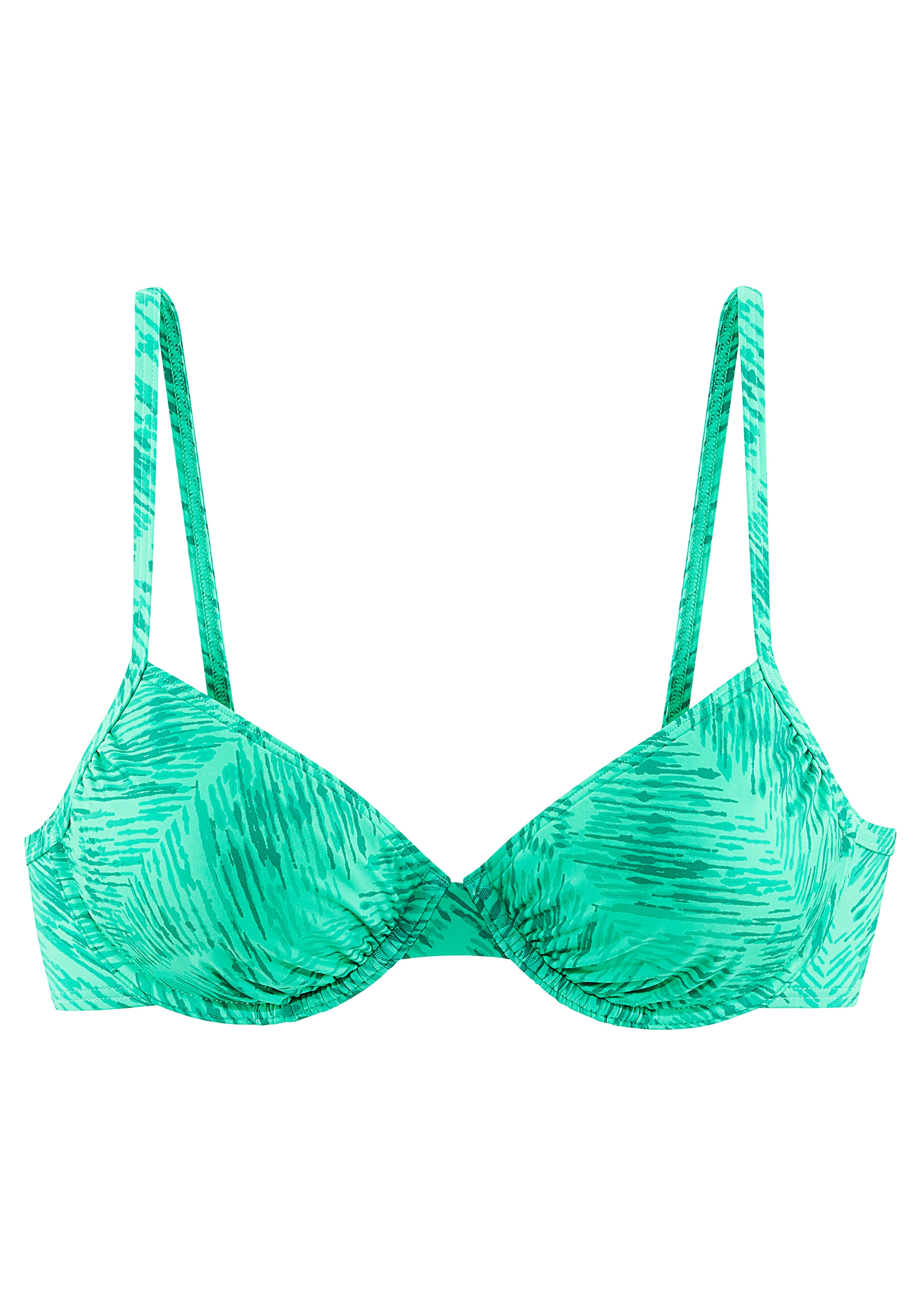 JETTE Haut de bikini à armatures »Floretta« in Ton in Ton-Harmonie