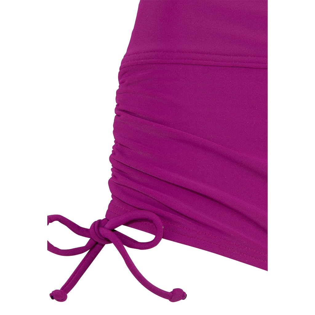 LASCANA Bikini-Hotpants, mit seitlicher Raffung
