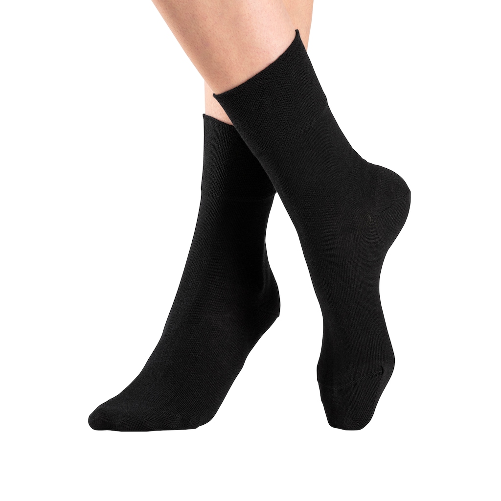 H.I.S Socken, (Packung, 3 Paar), mit Komfortbund auch für Diabetiker geeignet