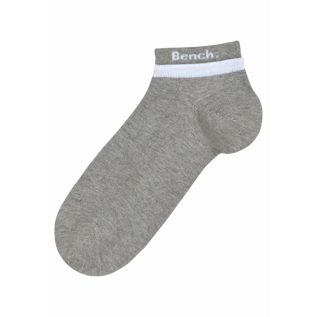 Bench. Kurzsocken, (Packung, 6 Paar), mit doppelten Bündchen