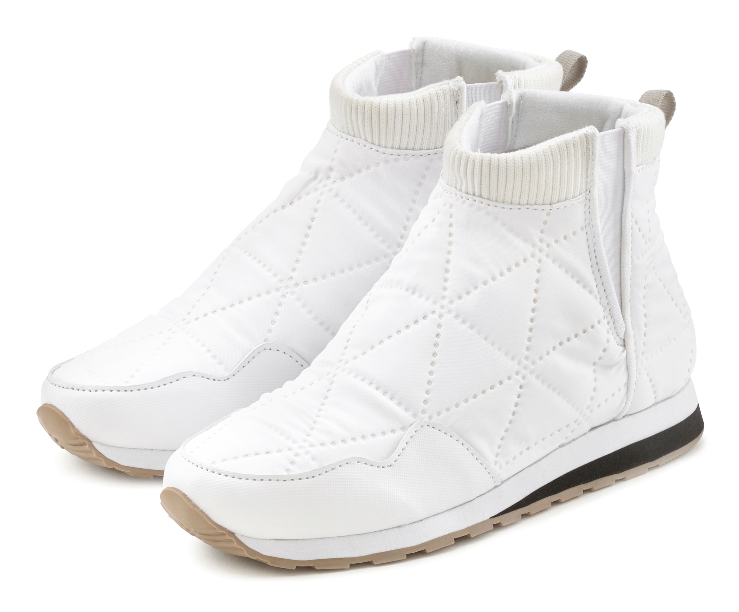 Vivance Winterstiefelette in modischer Stepp-Optik, Ankle Stiefeletten, Outdoor Boots, Sneaker
