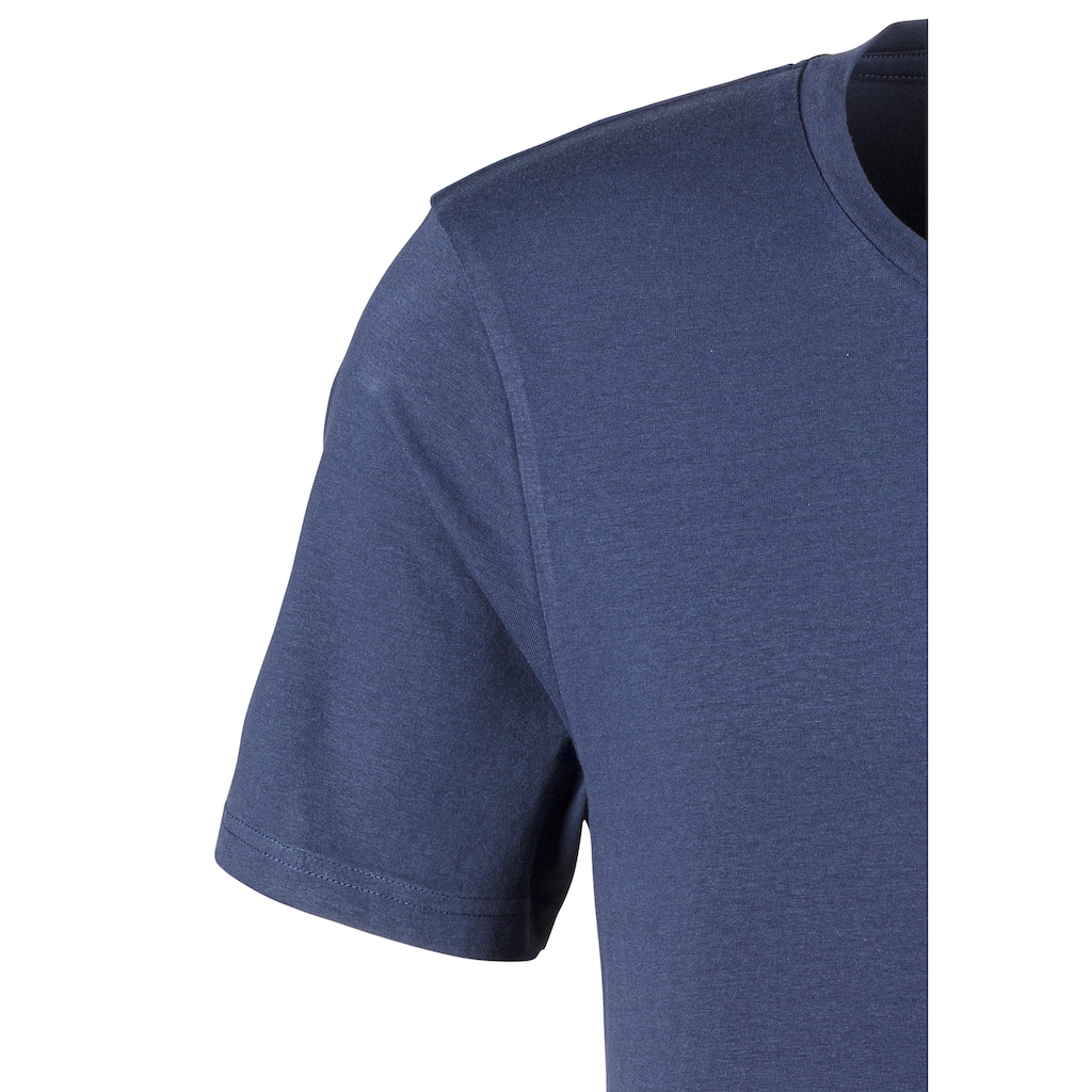 Bruno Banani T-Shirt, (Packung, 3 tlg.), mit Rundhals-Ausschnitt