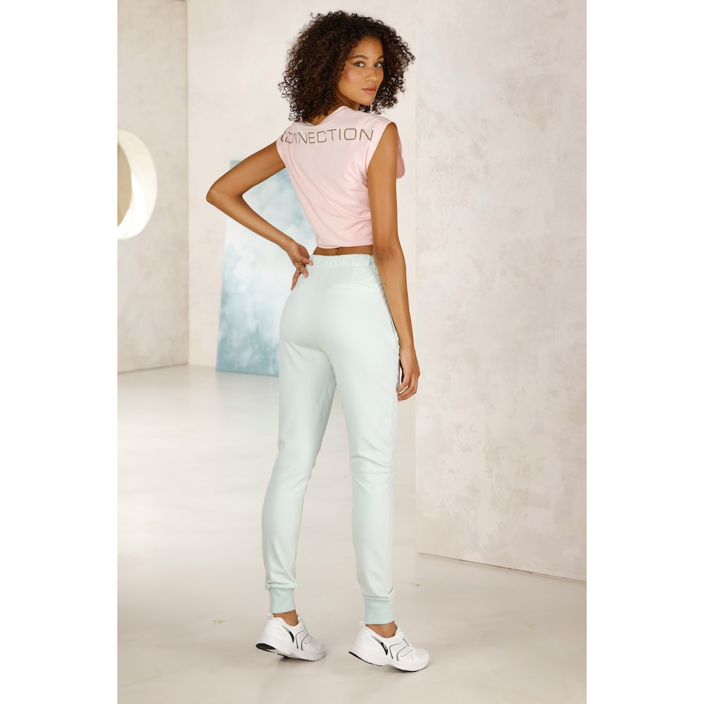 French Connection Loungepants, schmale sportive Form, weich fliessend