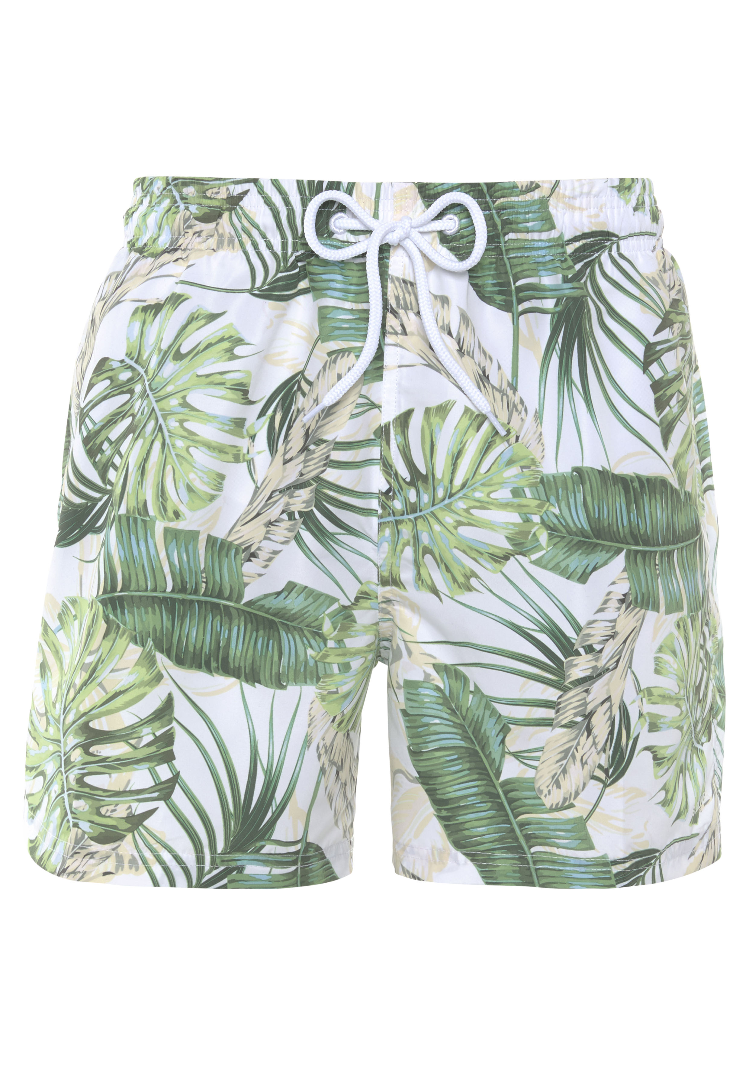 Thumbnail - s.Oliver Badeshorts »Land«, im tropischen-Design