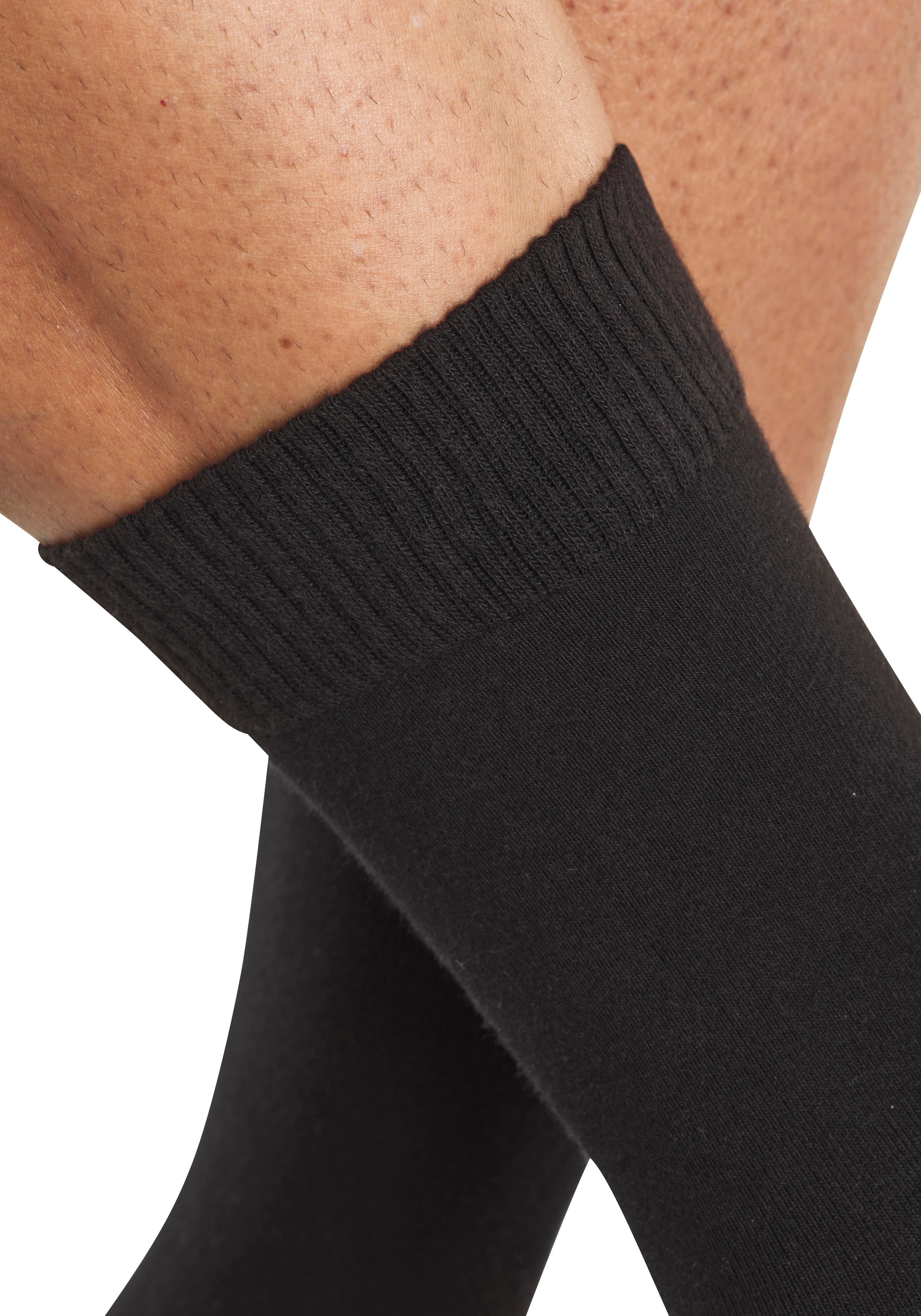 H.I.S Chaussettes basiques Paquet, 3 Couple tlg. mit weicher Viskose