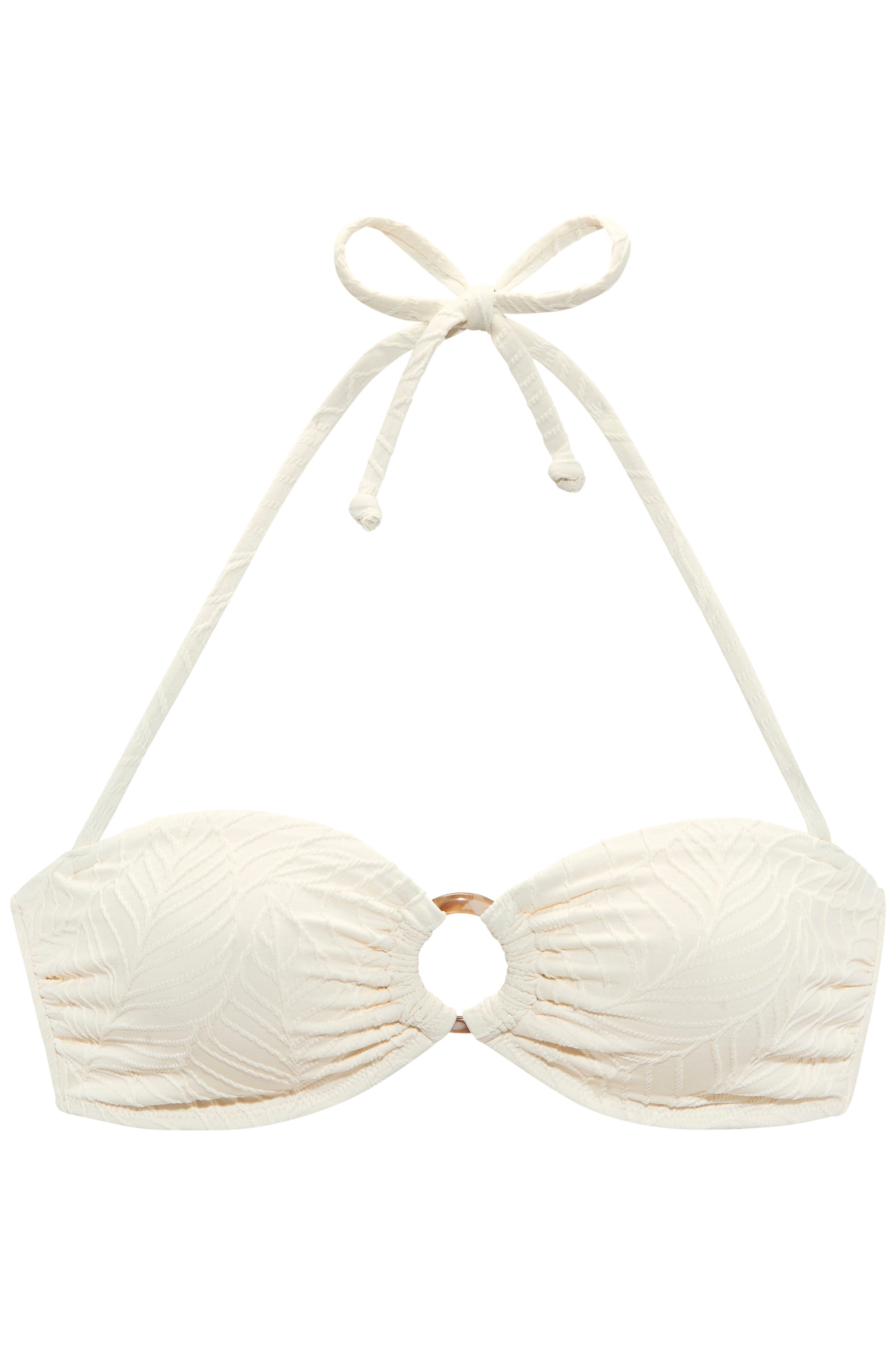 LASCANA Bandeau-Bikini-Top »Fay« aus eleganter Strukturware