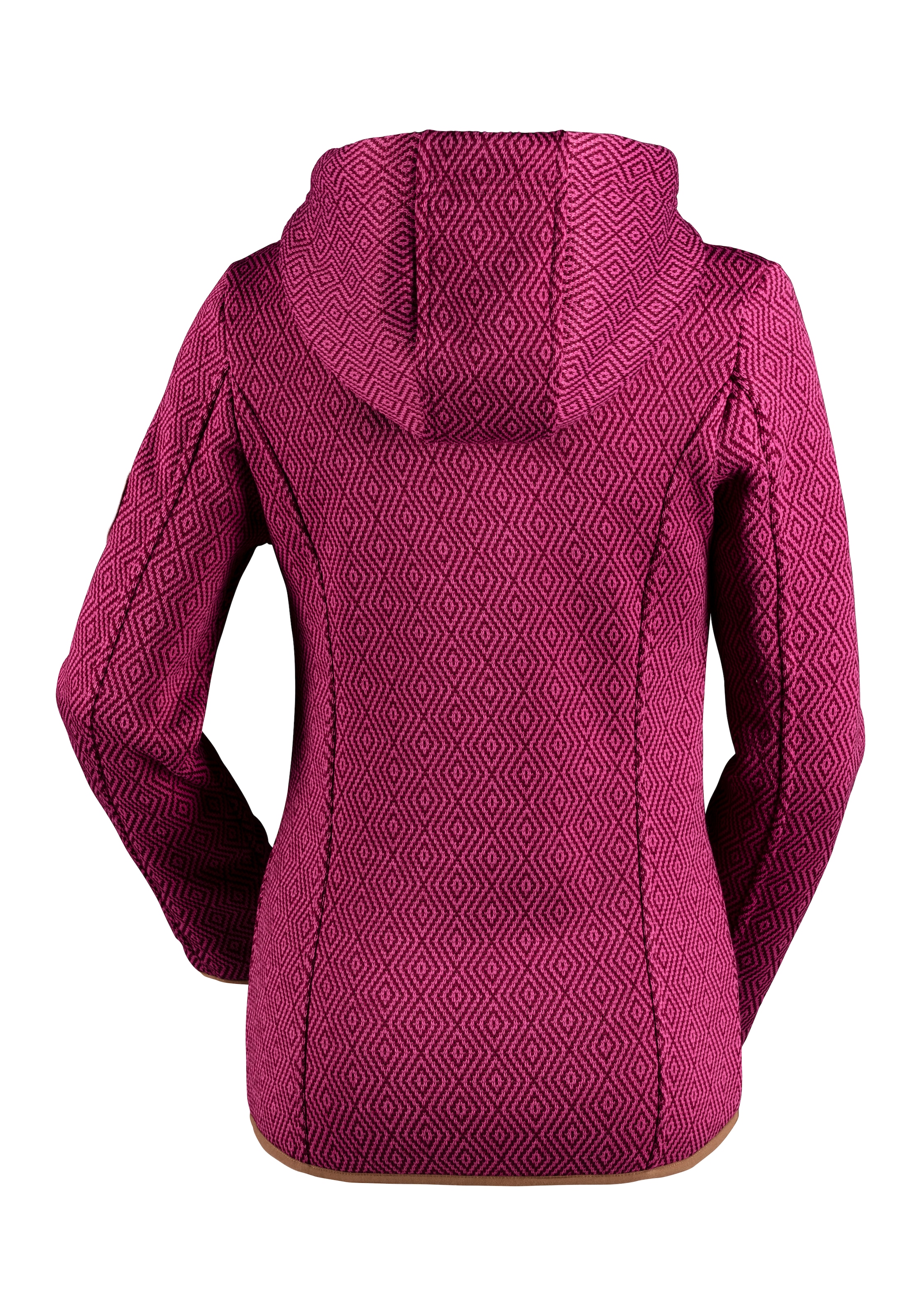 LASCANA ACTIVE Fleecejacke, mit Kapuze, Trekkingjacke mit Kapuze