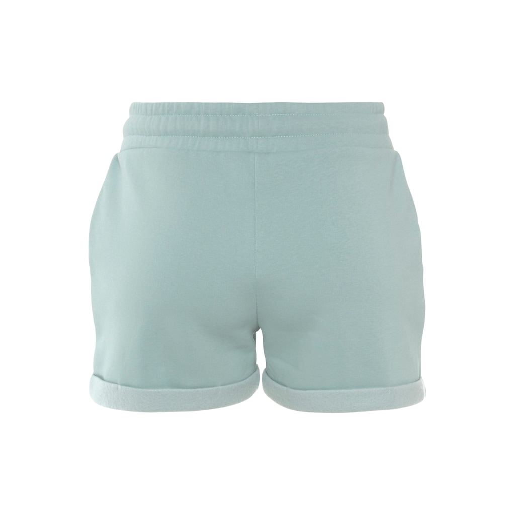 LASCANA Relaxshorts, mit seitlichen Taschen und Logostickerei, Loungewear