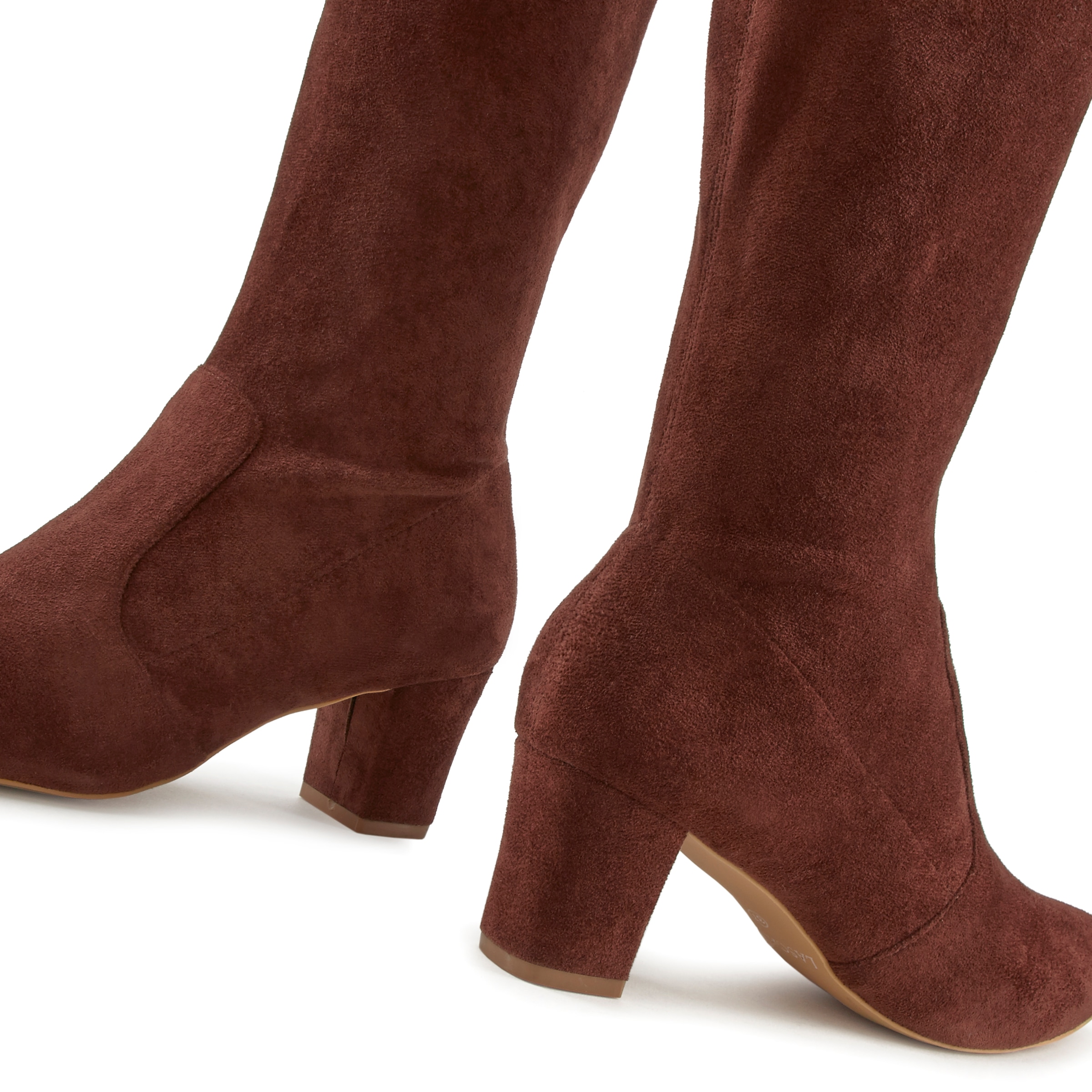 LASCANA Overkneestiefel, Slouchy Boots,Langschaft Stiefel,Schlupf-Boot, weiches Stretchmaterial