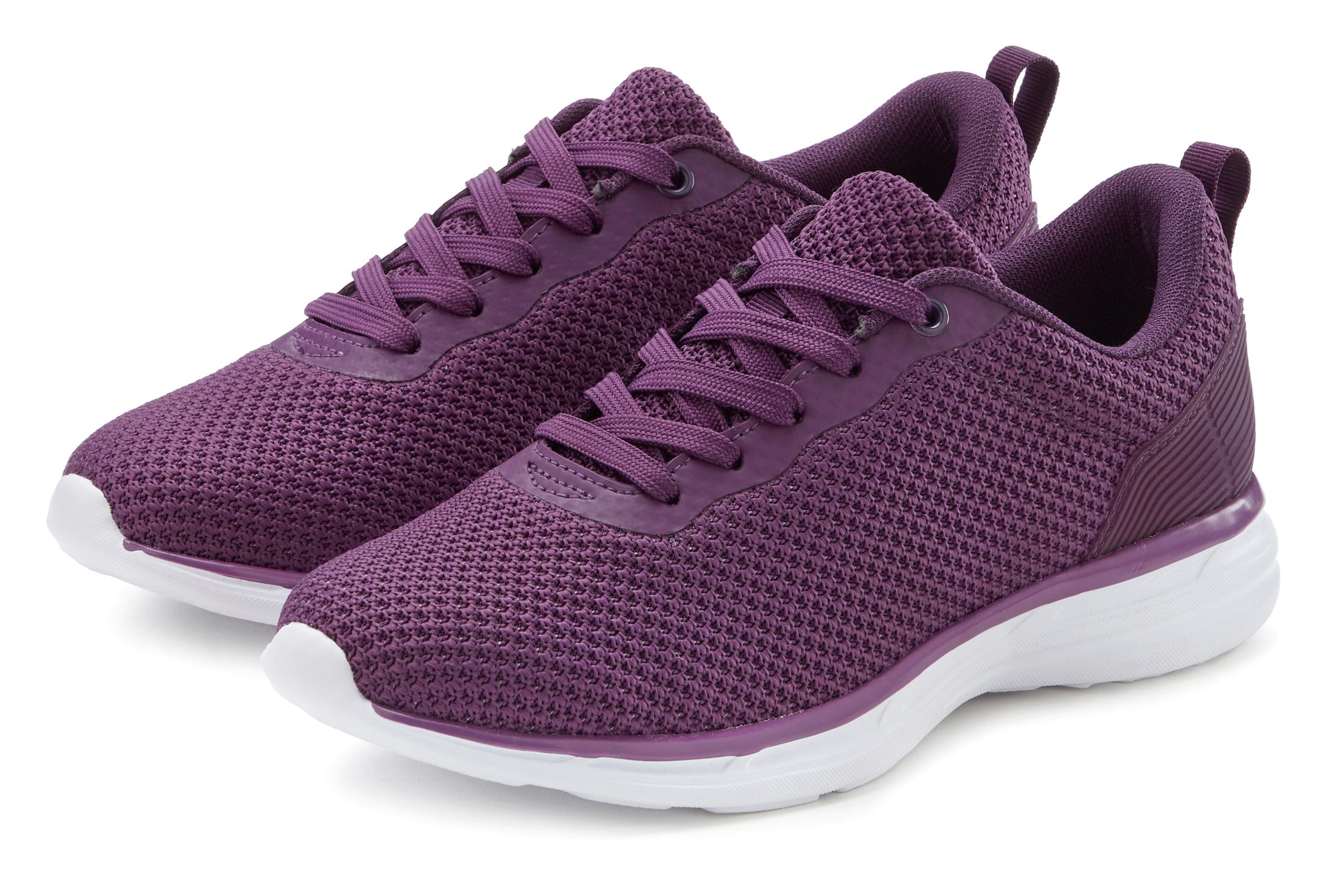 LASCANA Sneaker, Schnürhalbschuh, Halbschuh, Freizeitschuh ultraleicht VEGAN