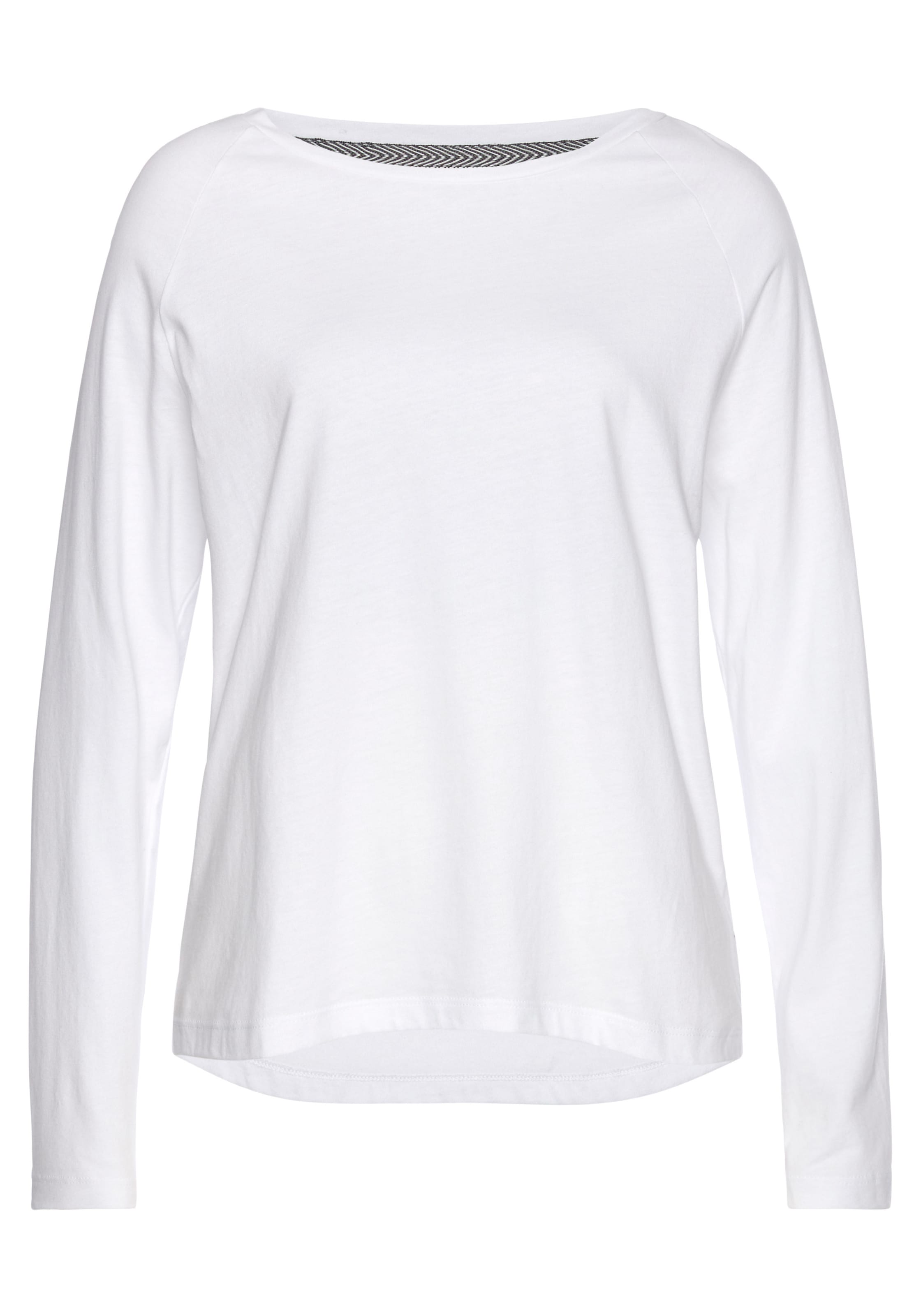 Elbsand Longsleeve »Tinna«, mit Logodruck hinten, Langarmshirt aus Baumwoll-Mix, sportlich-casual