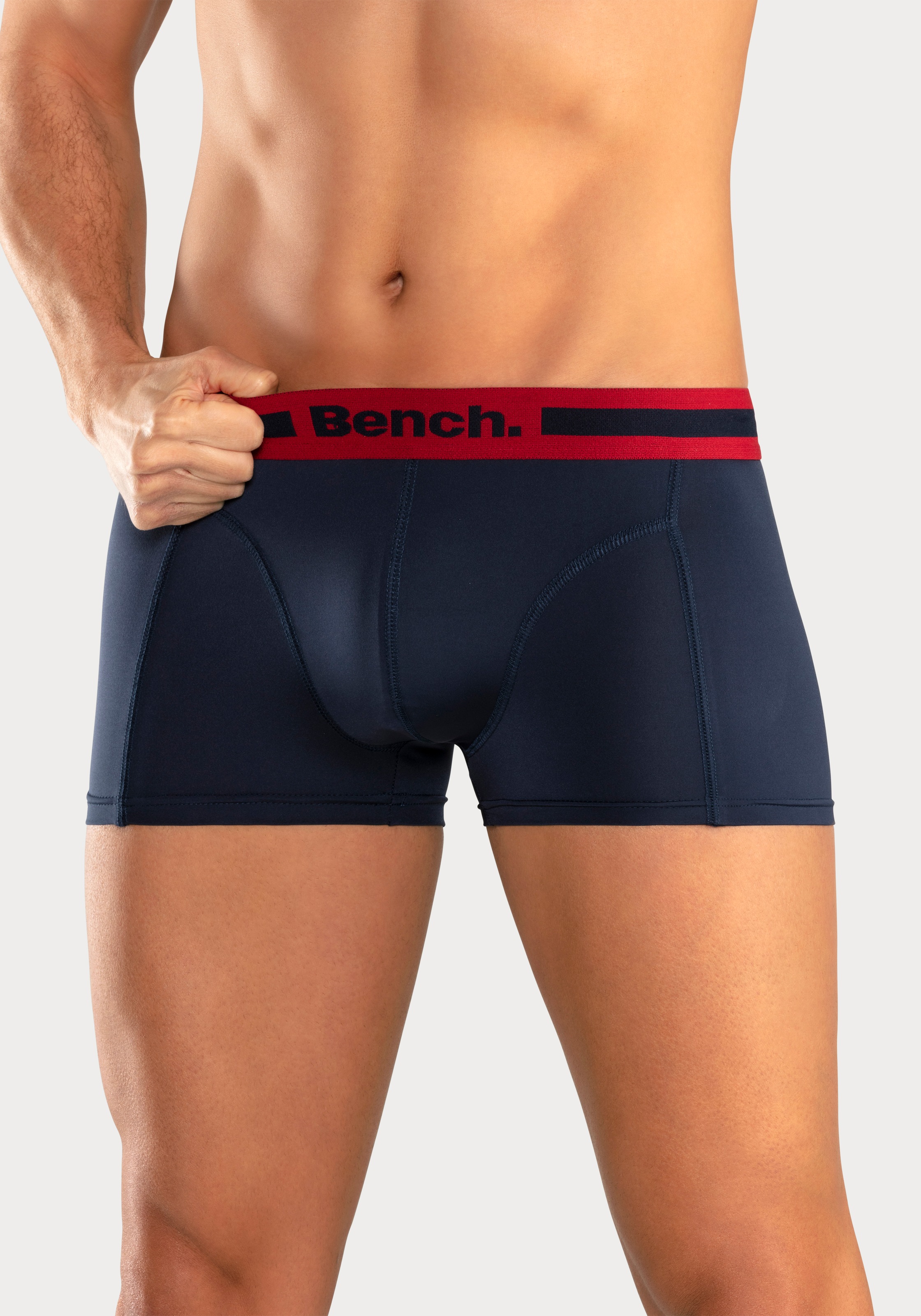 Bench. Funktionsboxer »Boxershorts für Herren«, (Packung, 4 St.), Unterhosen aus Microfaser