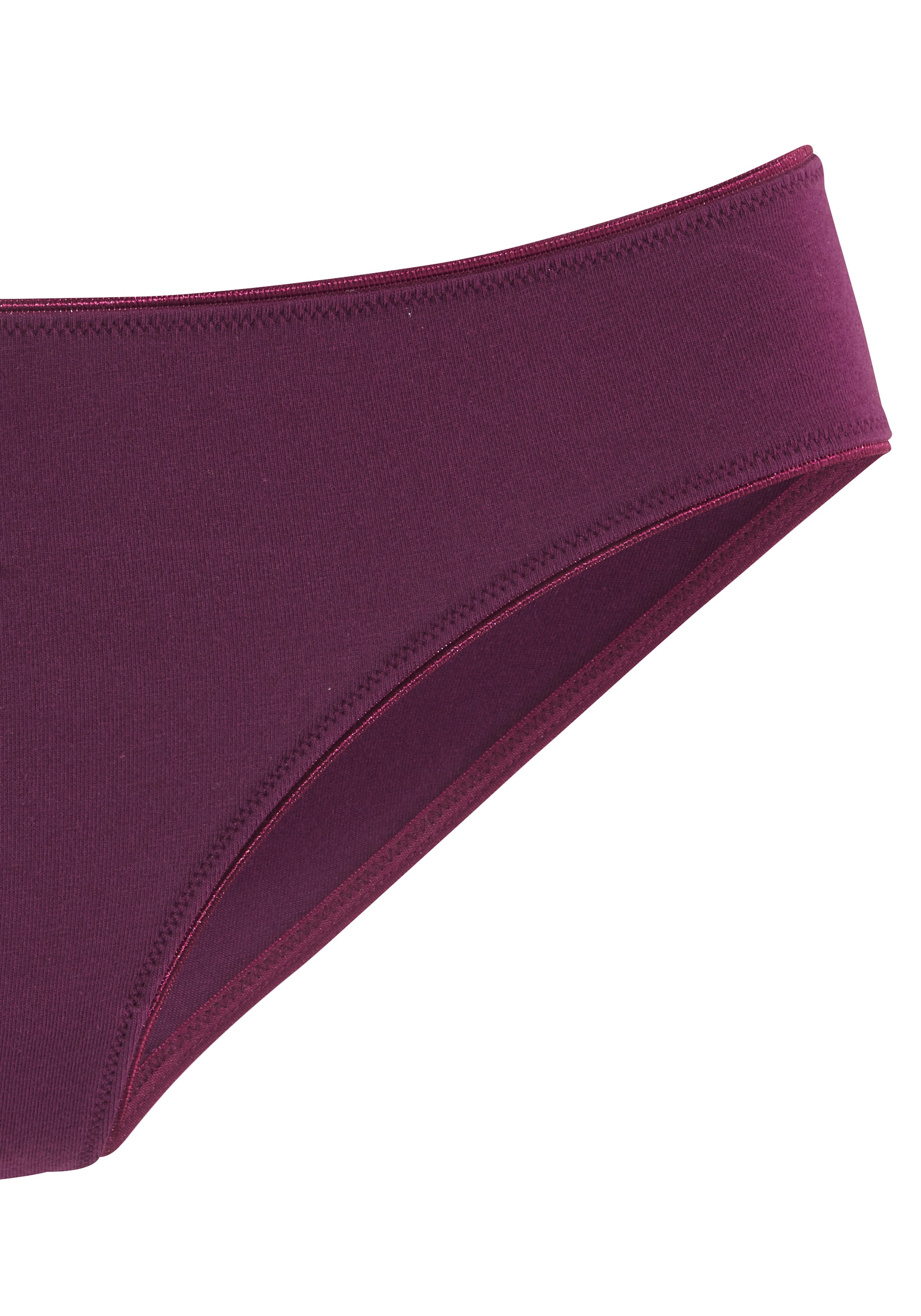 LASCANA Jazz-Pants Slips, (5er-Pack), aus Baumwolle, mit schöner Aufbewahrungsbox