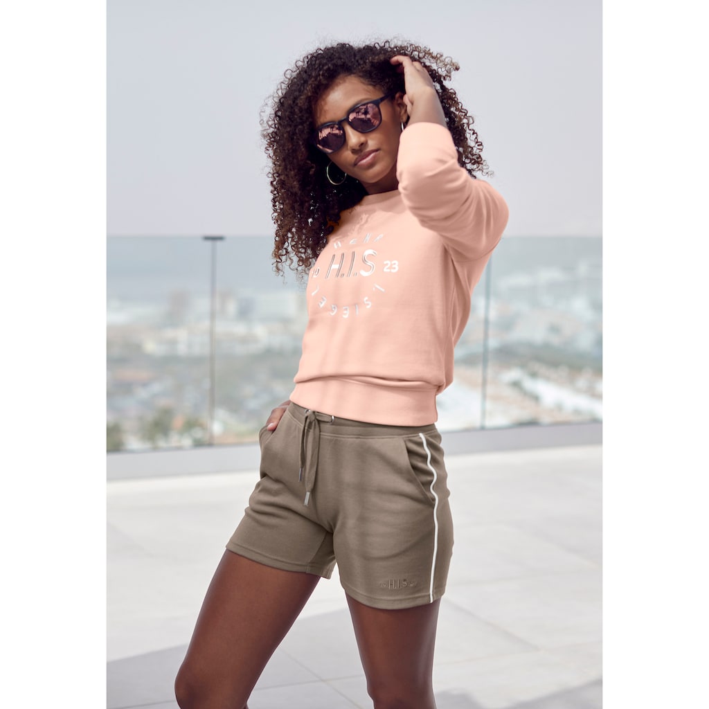 H.I.S Shorts, mit seitlicher weisser Paspel