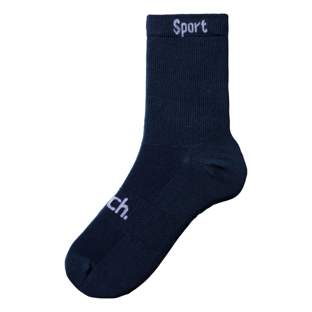 Bench. Sportsocken, (Packung, 6 Paar), mit antibakterieller Feuchtigkeitsregulierung