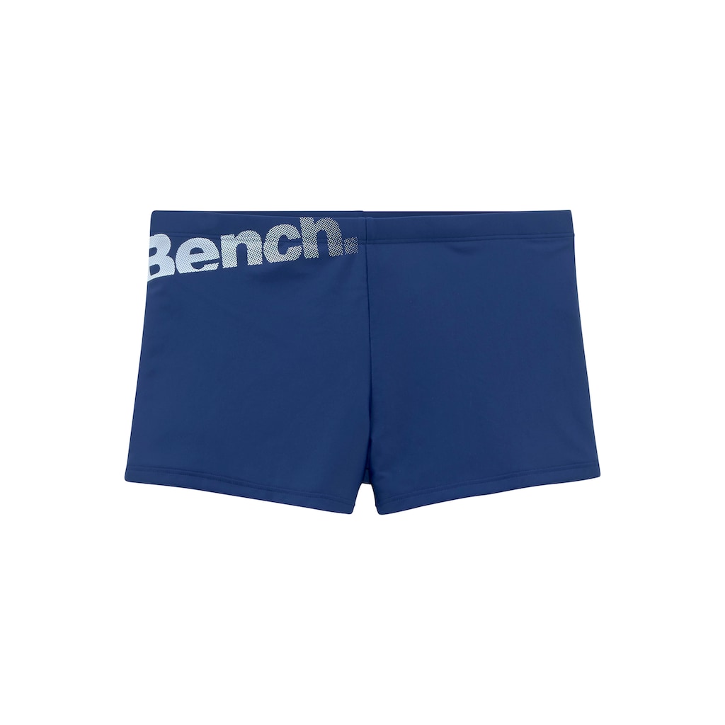 Bench. Boxer-Badehose, mit Bench-Schriftzug