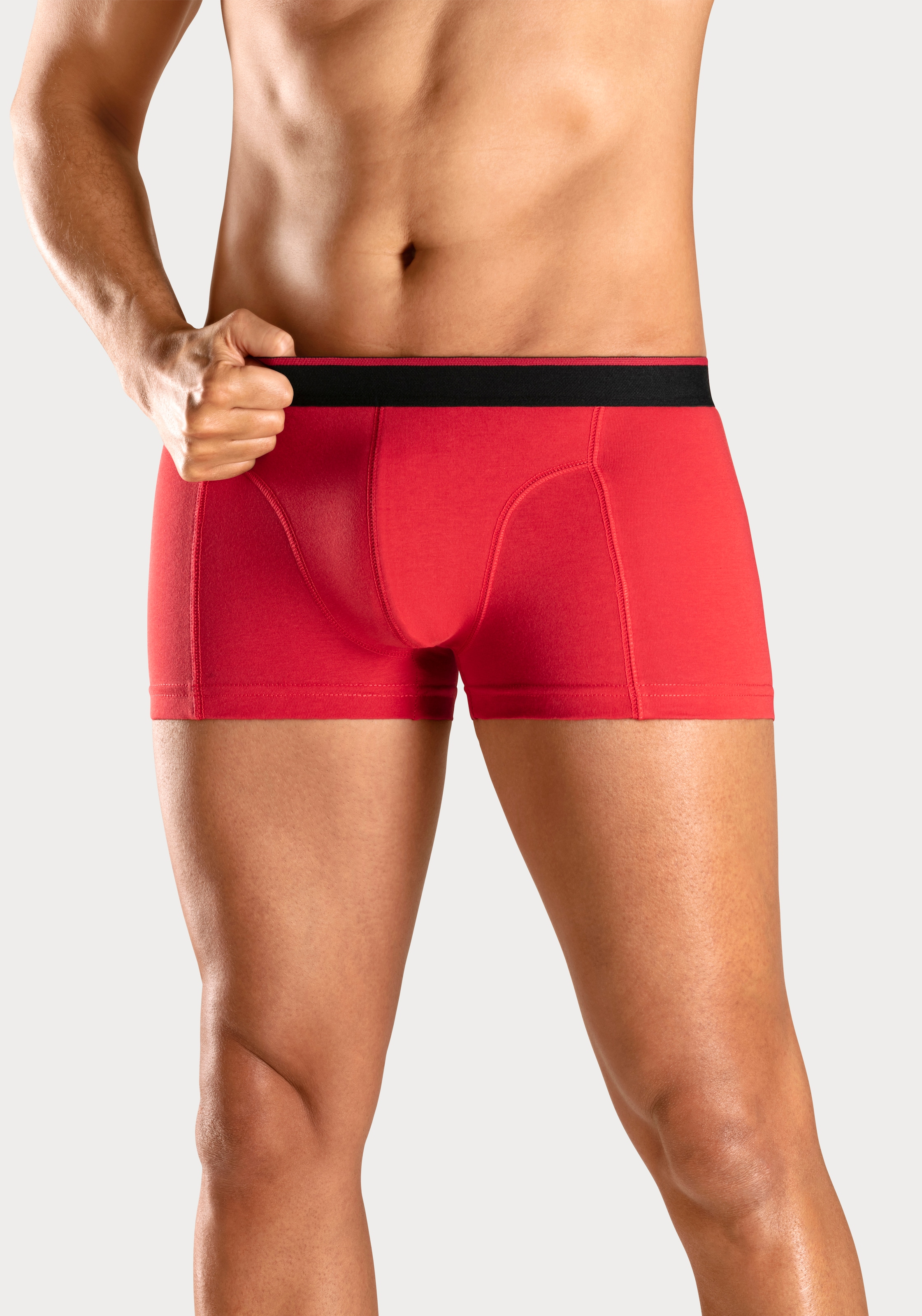 AUTHENTIC LE JOGGER Boxer »Boxershorts für Herren«, (Packung, 5 St.), aus Baumwollmix