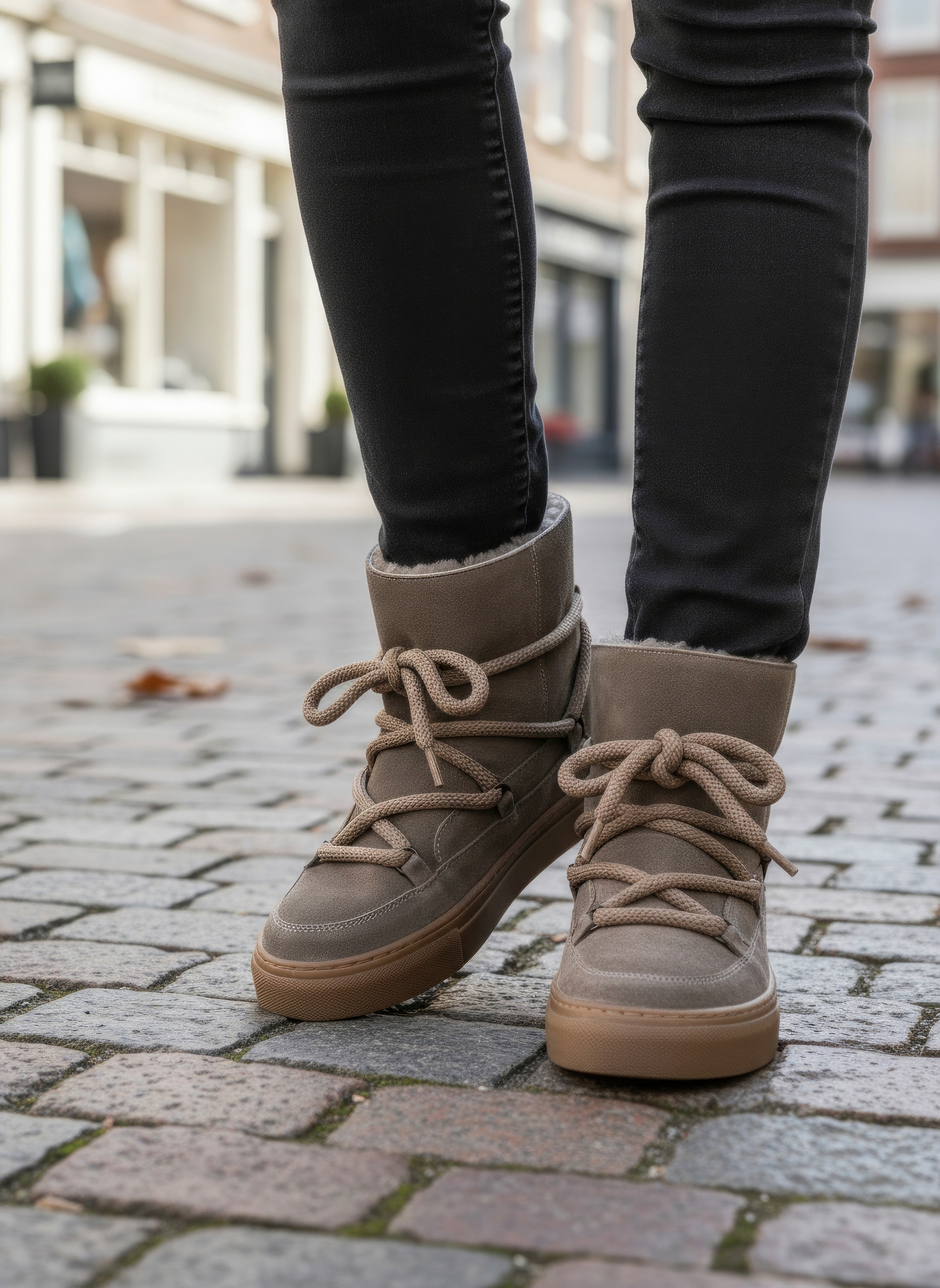 Elbsand Stiefelette »Boots, Winterstiefelette«  Winterboots, Stiefel aus Leder mit kuscheligem Lammfell