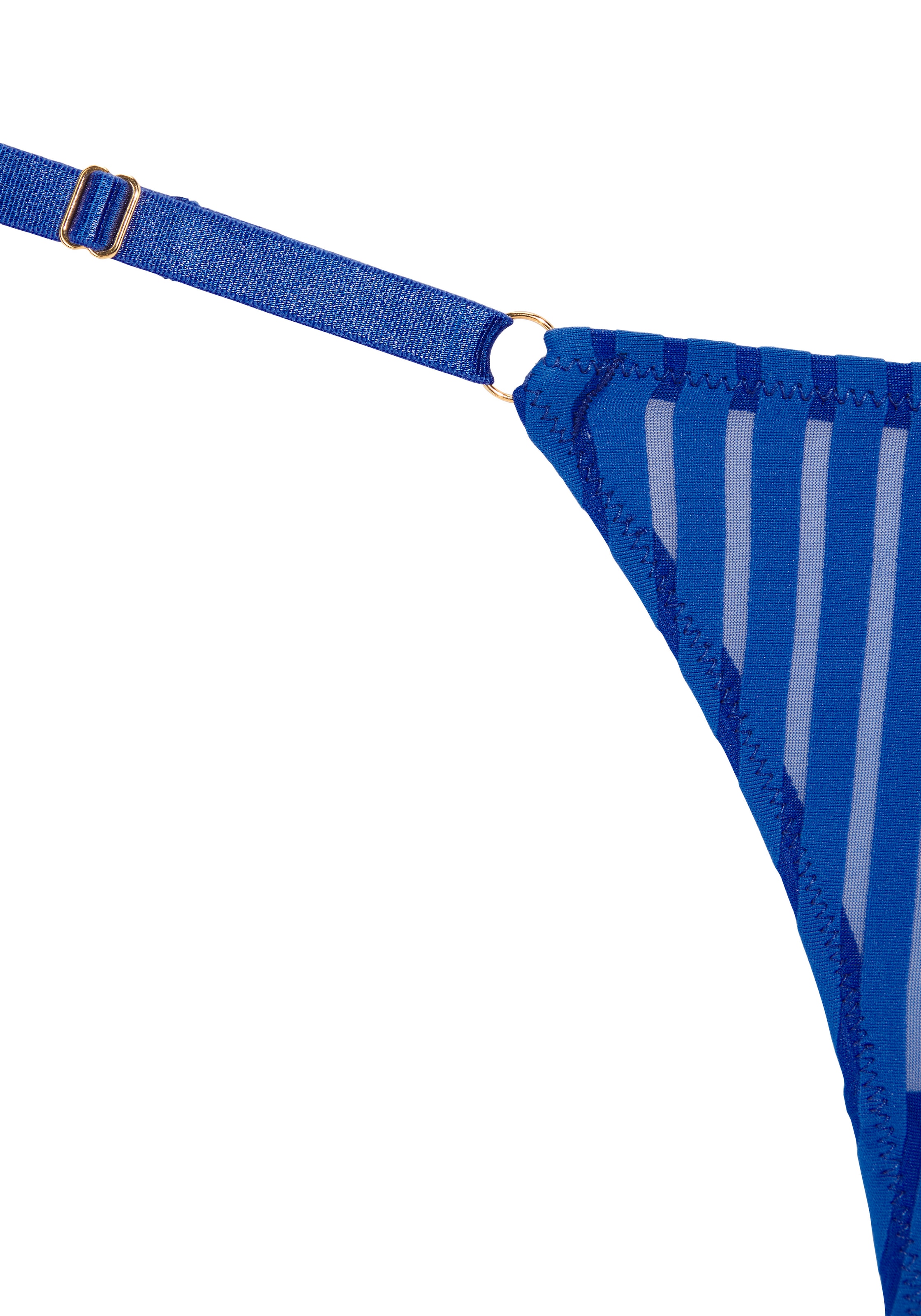 LSCN by LASCANA String avec rayures graphiques transparentes