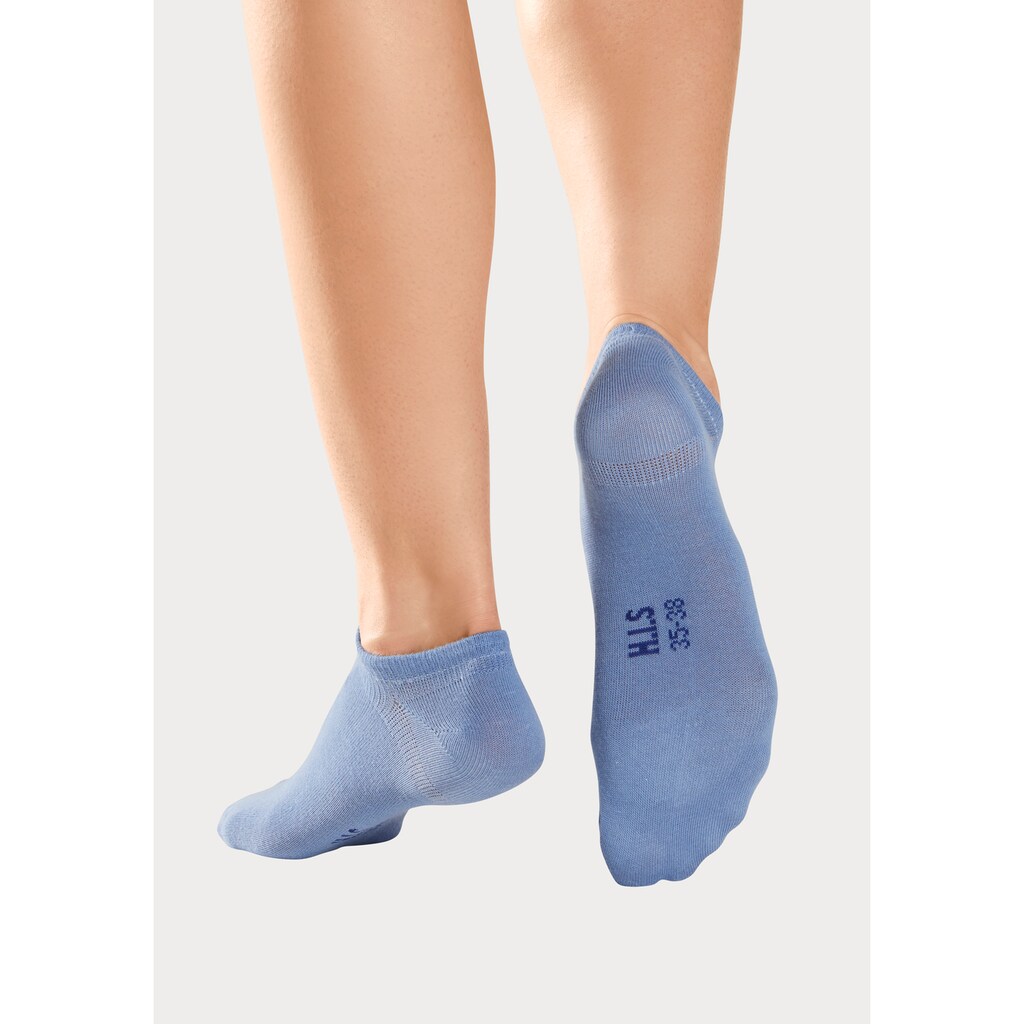 H.I.S Sneakersocken, (Packung, 6 Paar), mit besonders kurzem Schaft