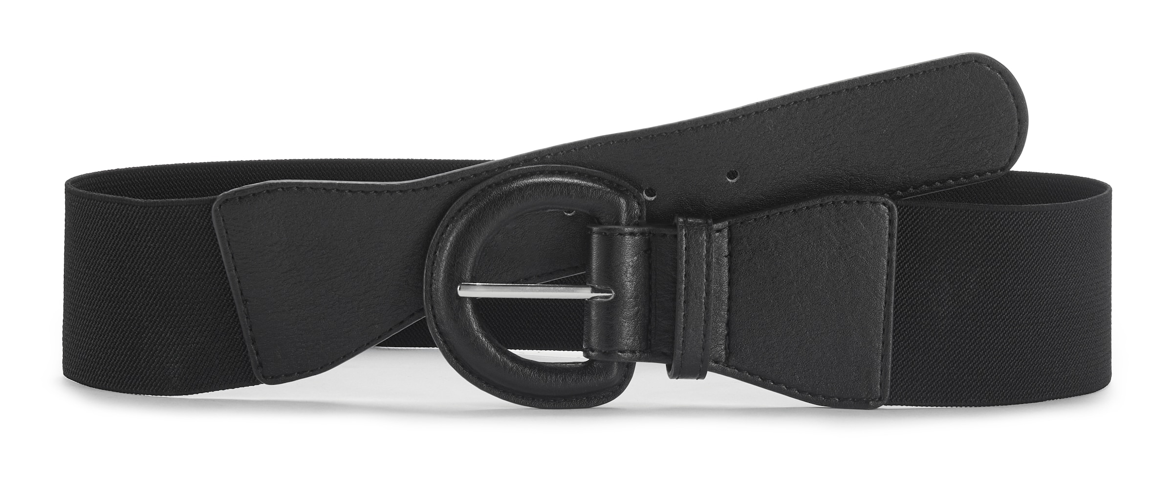 LASCANA Taillengürtel »Stretchgürtel« Shaping-Effekt, grosse Schliesse, für Kleid & Overall, Bauchgürtel