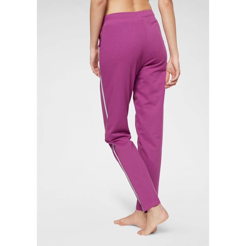 H.I.S Homewearhose, -Loungehose mit seitlichen Streifen und Eingrifftaschen, Loungewear