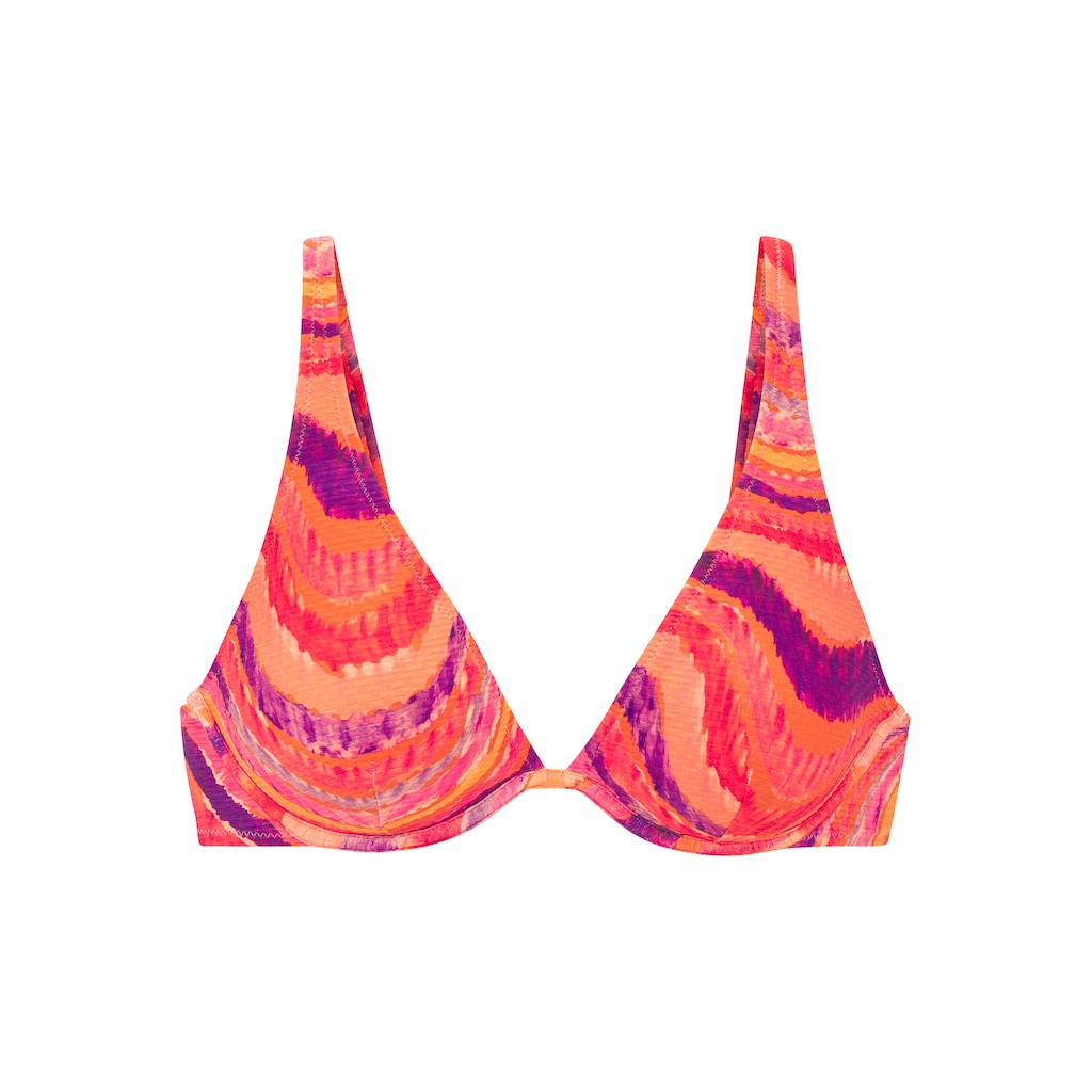 Bruno Banani Bügel-Bikini-Top »Kira«, Mit modernem Print