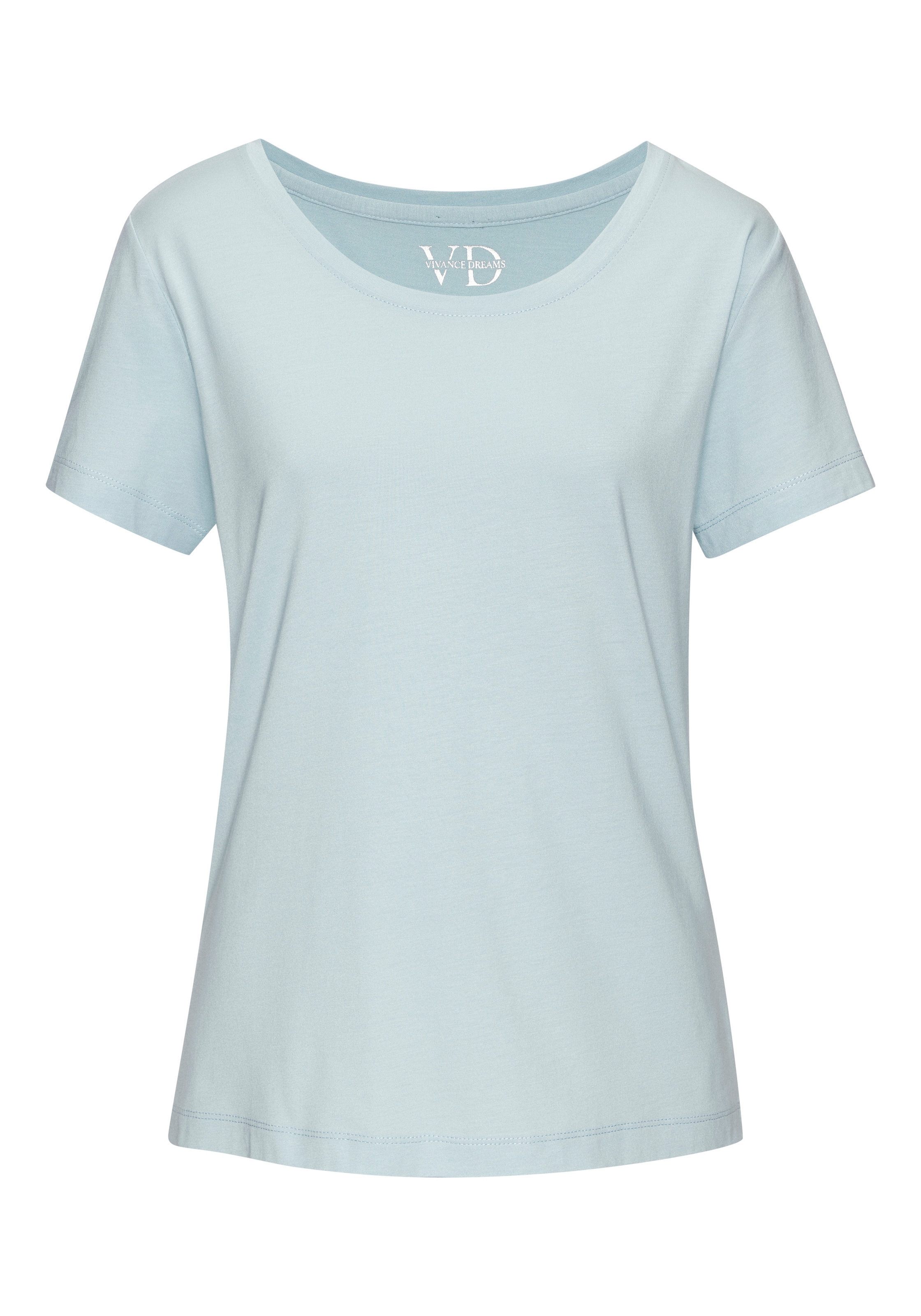 Vivance Dreams by Lascana Pyjamaoberteil 1 angeschnittene Ärmel
