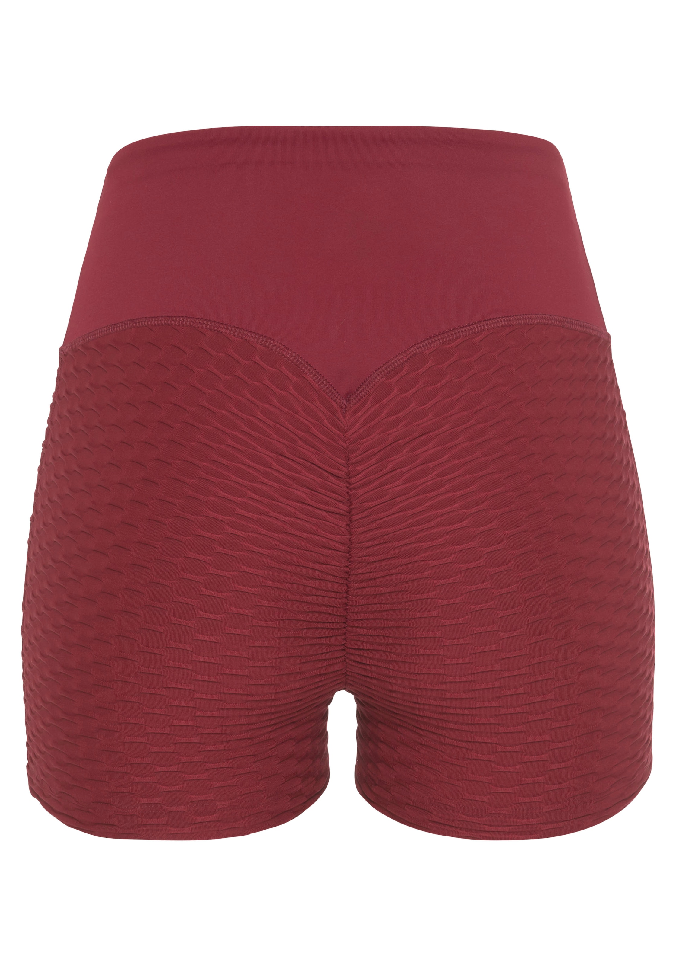 Vivance active Shorts, mit breitem Bund und Wabenoptik