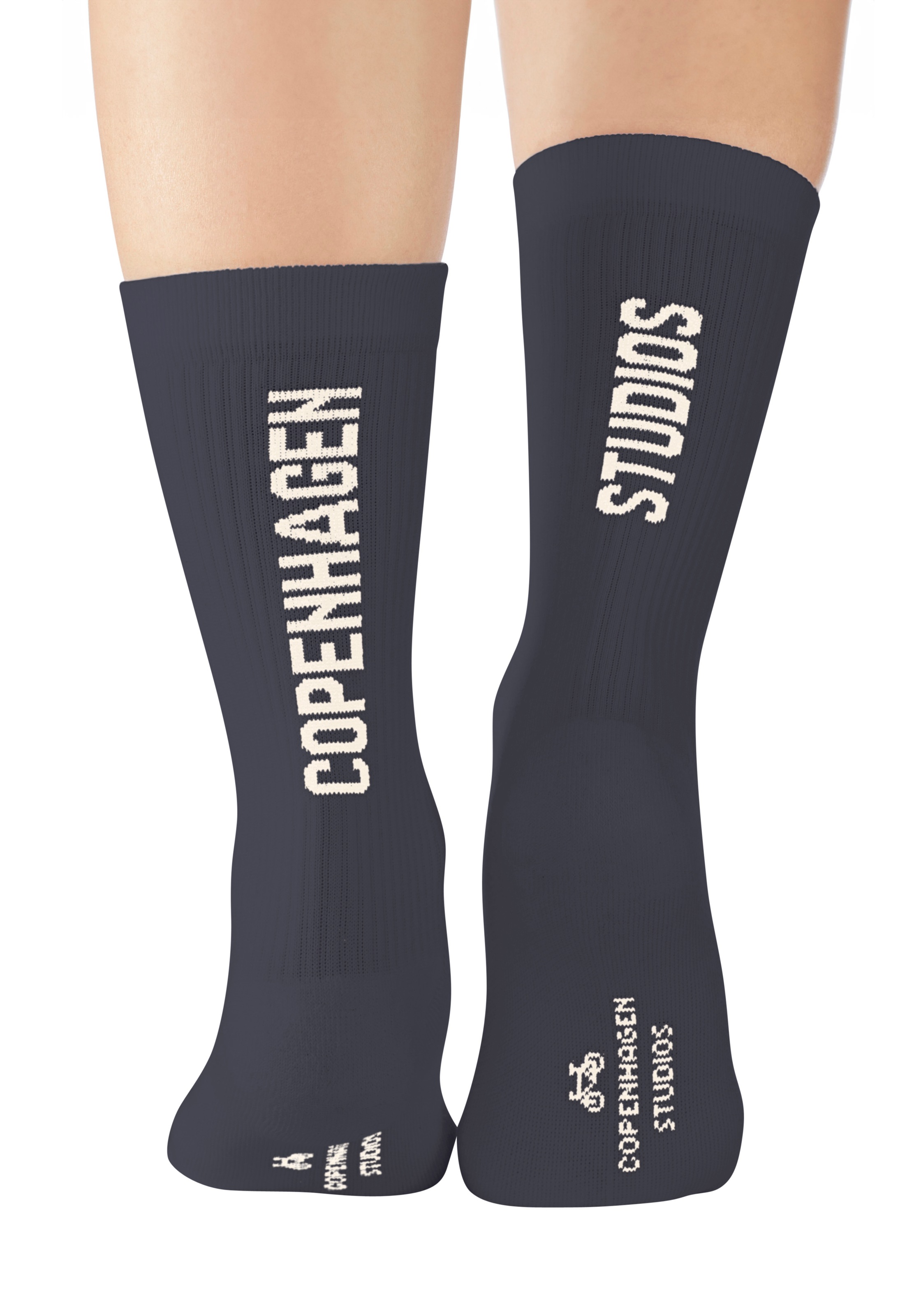 Copenhagen Studios Tennissocken, (Packung, 3 Paar), mit grossem Schriftzug