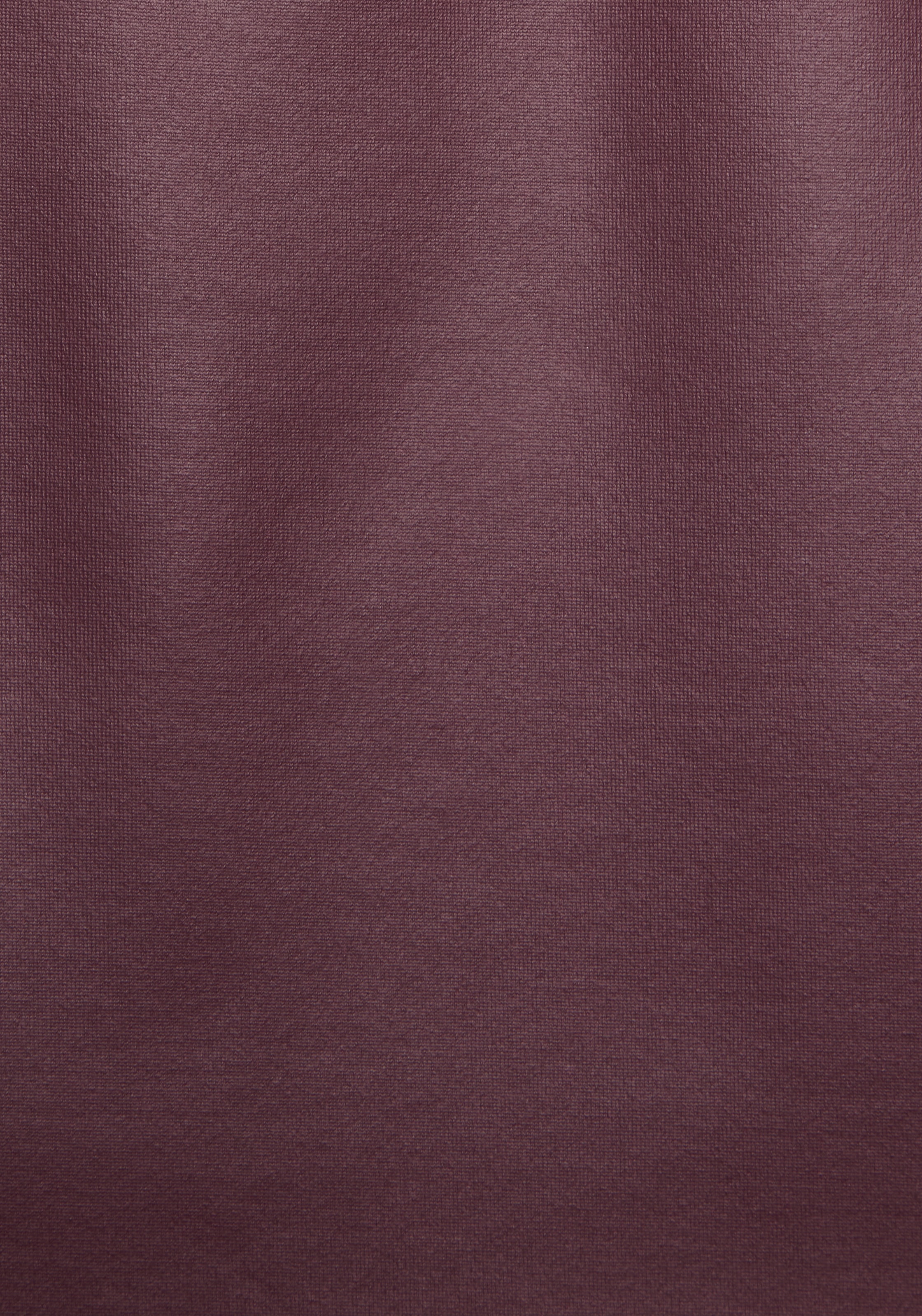 LASCANA Shirt à col rond aus Lederimitat, Partytop