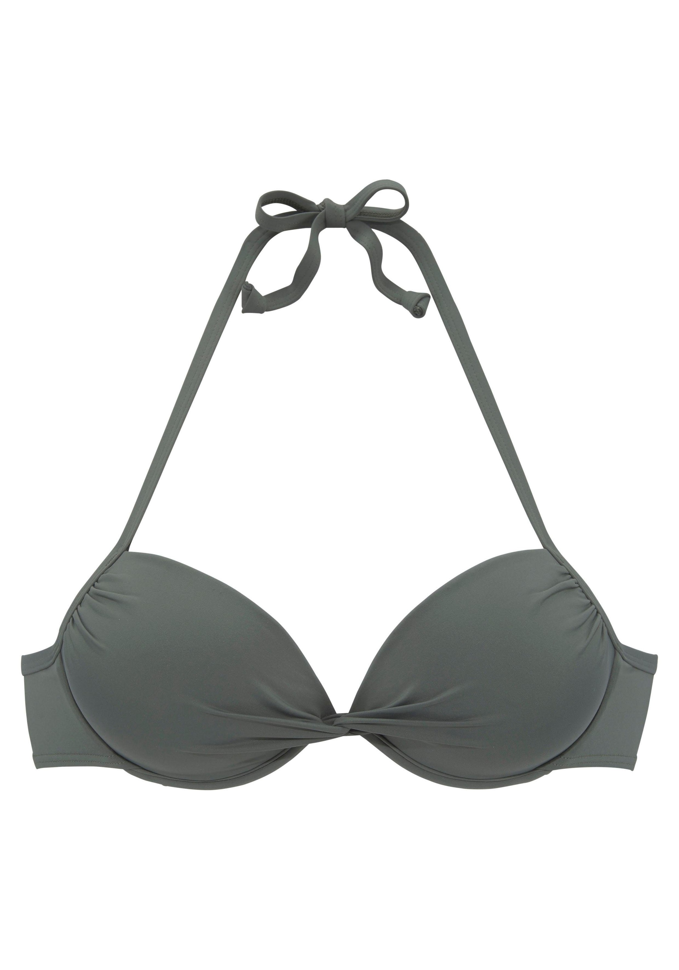 LASCANA Push-Up-Bikini-Top "Italy" mit Raffung