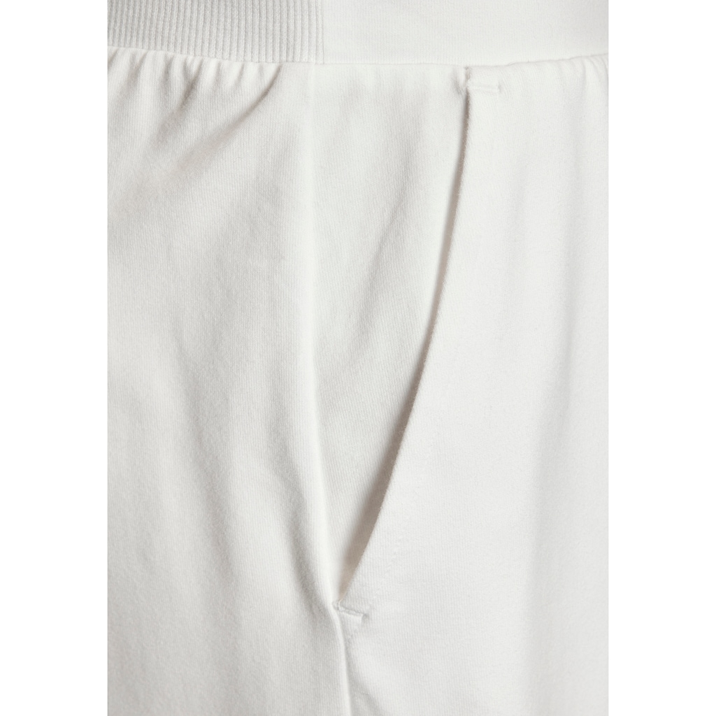 Elbsand 7/8-Hose, aus Sweatware mit weitem Bein